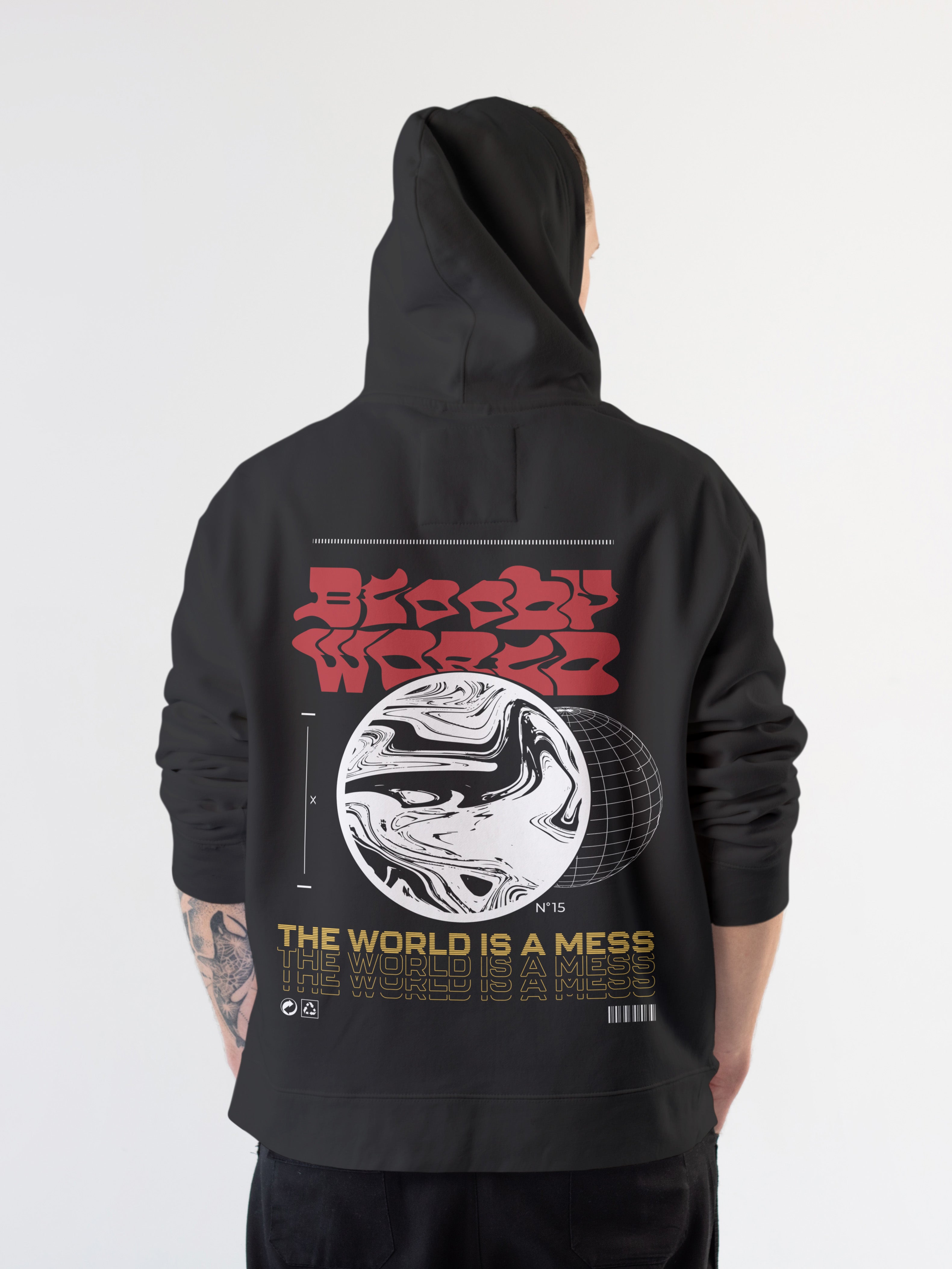 Bloody World Pullover Hoodie