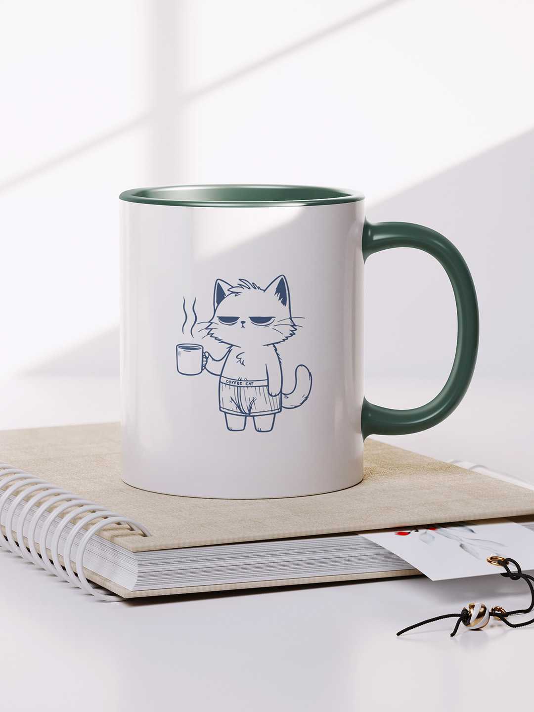 GRUMPY CAT Graphic Printed Ceramic Mug
