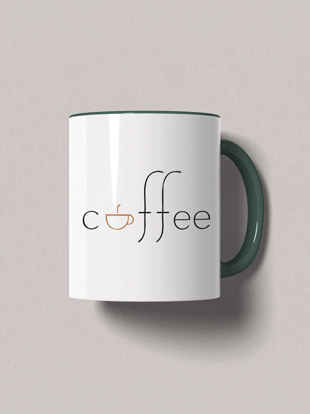 COFFEE Graphic Printed Ceramic Mug
