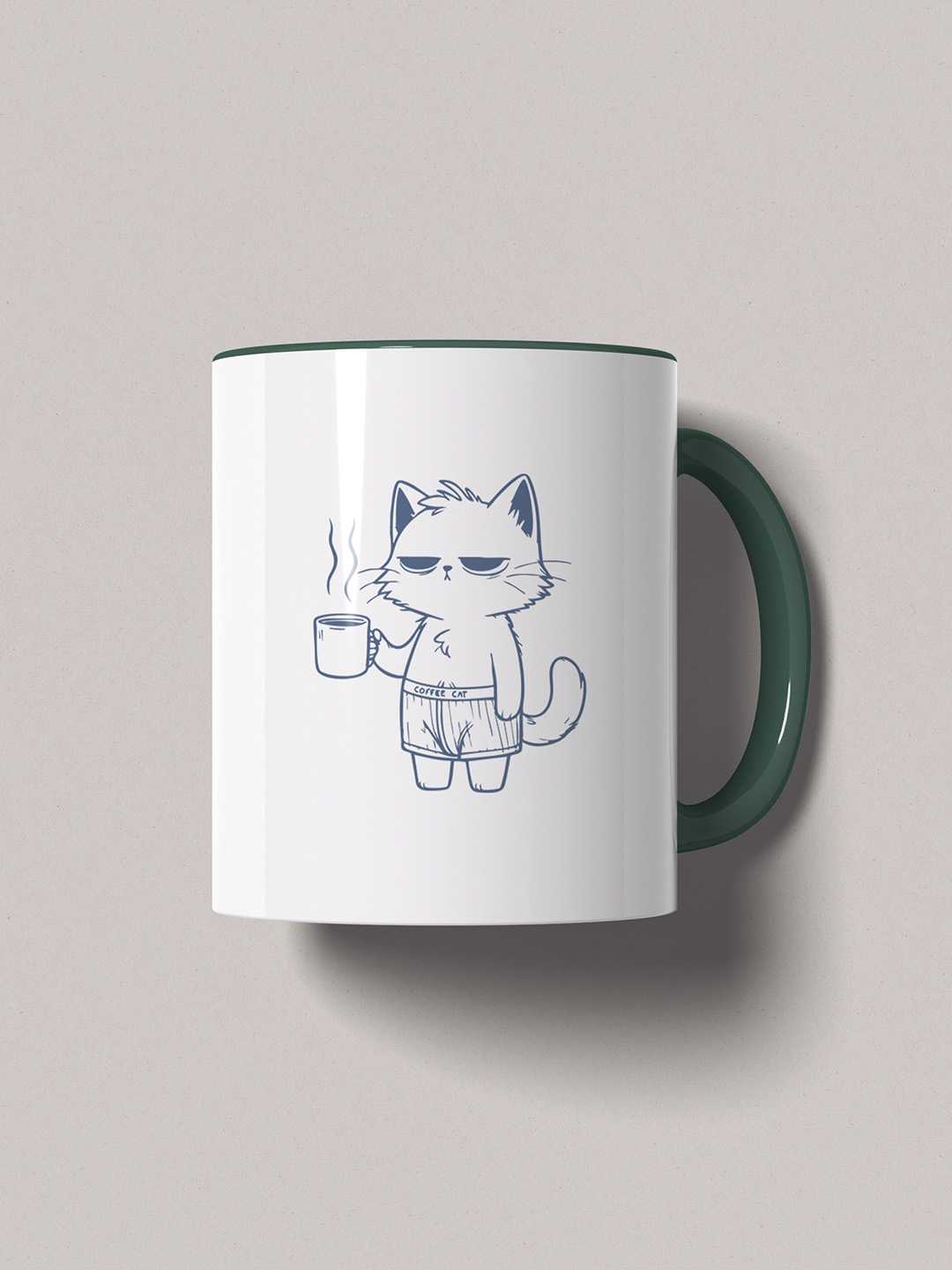 GRUMPY CAT Graphic Printed Ceramic Mug