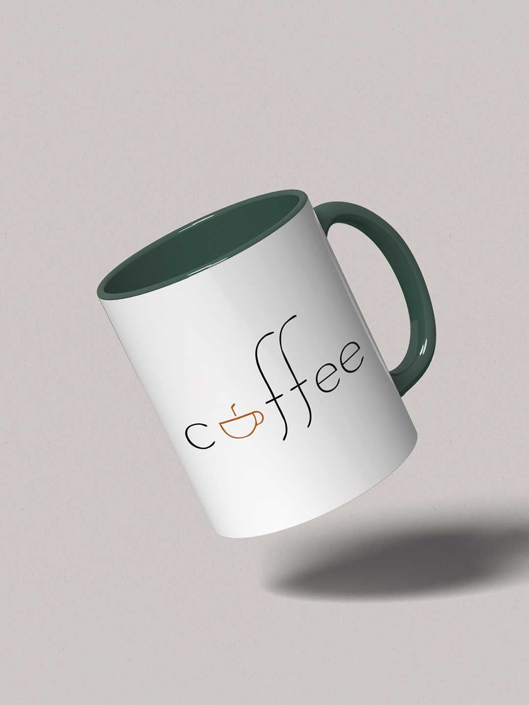 COFFEE Graphic Printed Ceramic Mug