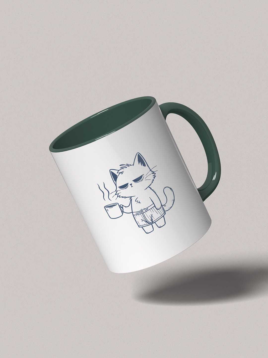 GRUMPY CAT Graphic Printed Ceramic Mug