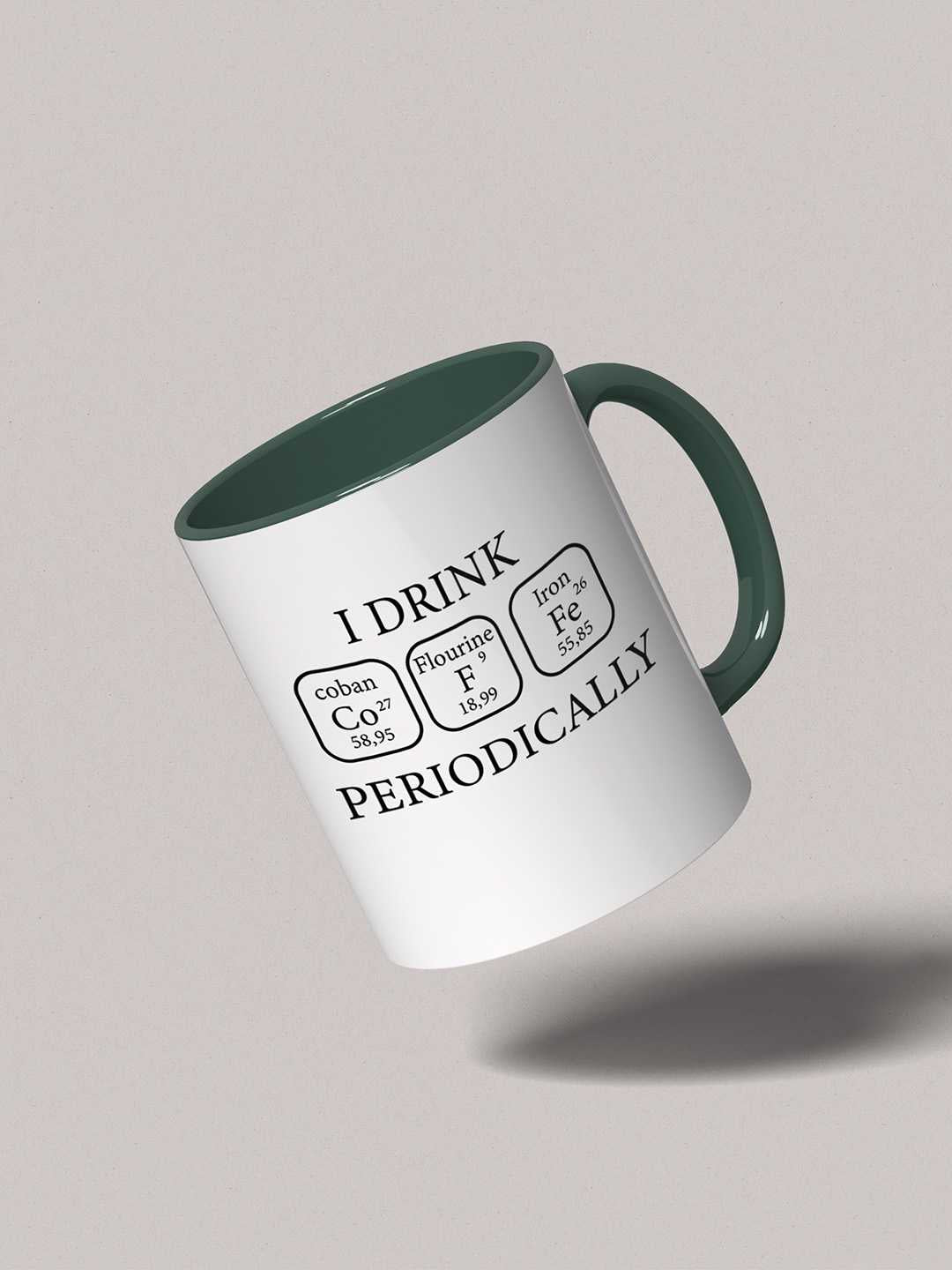 I DRINK PERIODORICALLY Graphic Printed Ceramic Mug