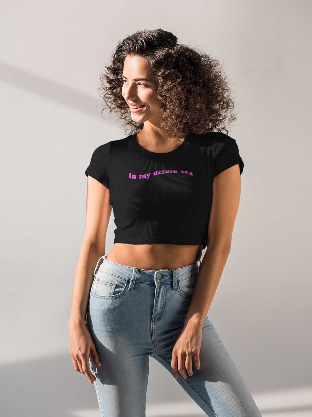 In My Delulu Era Graphic Baby Tee