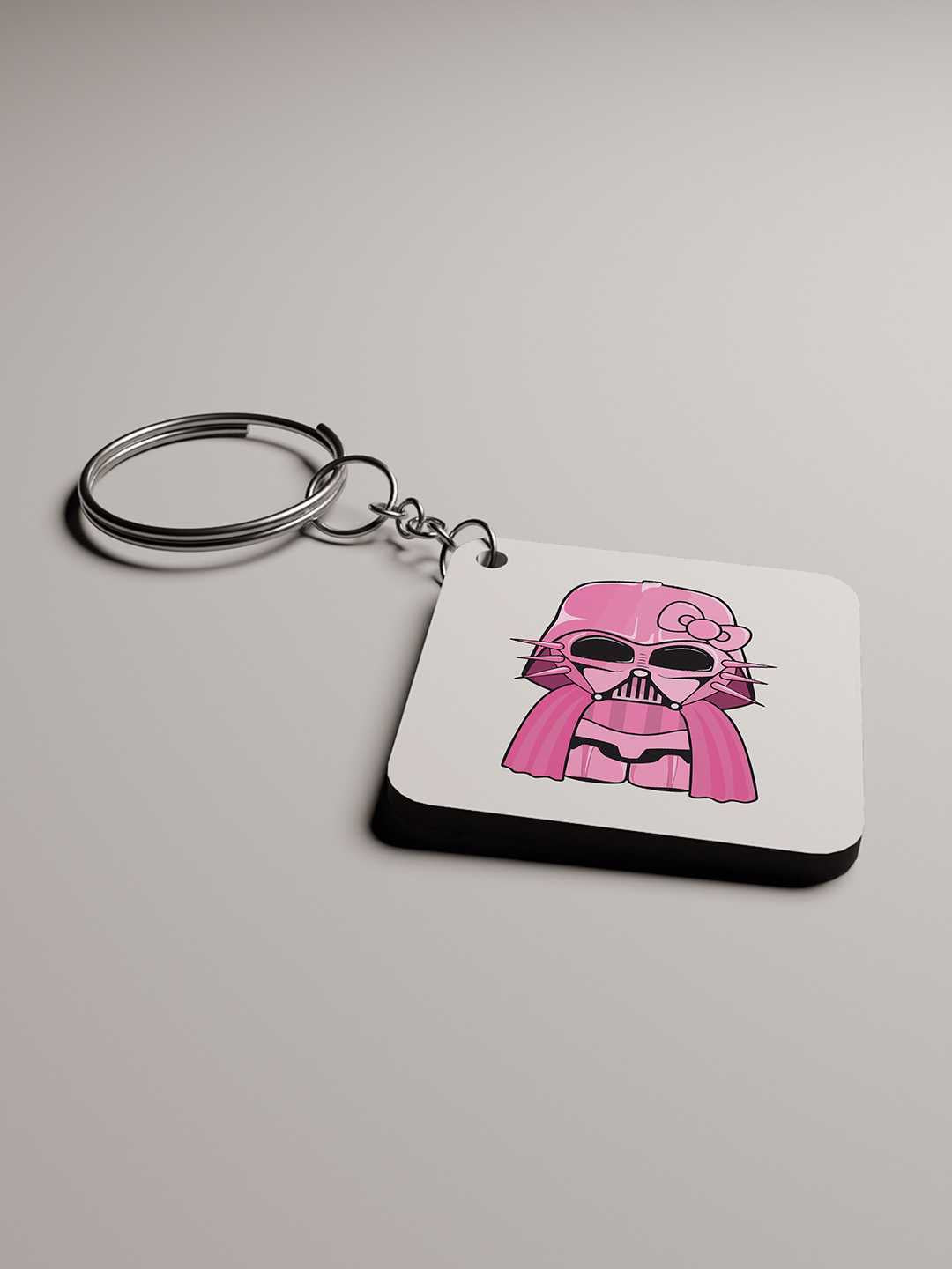 Pookie Trooper Art Graphic Keychain