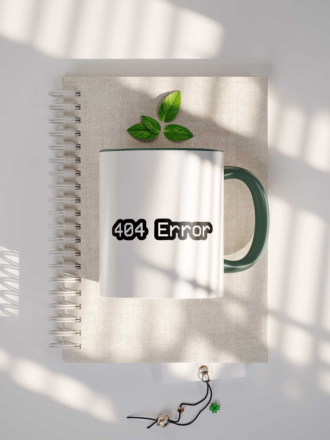 ERROR 404 Graphic Printed Ceramic Mug