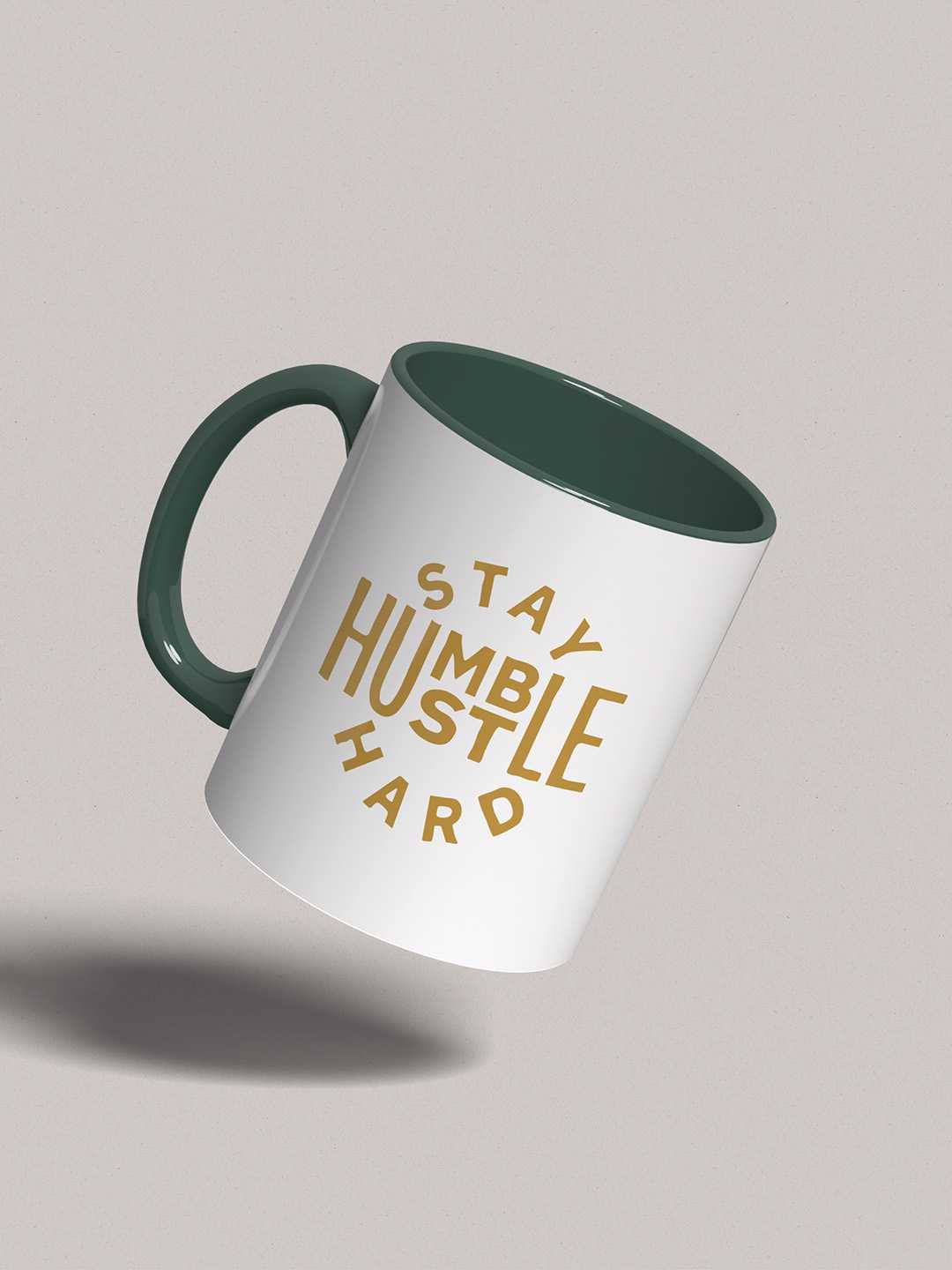 STAY HUMBLE Graphic Printed Ceramic Mug