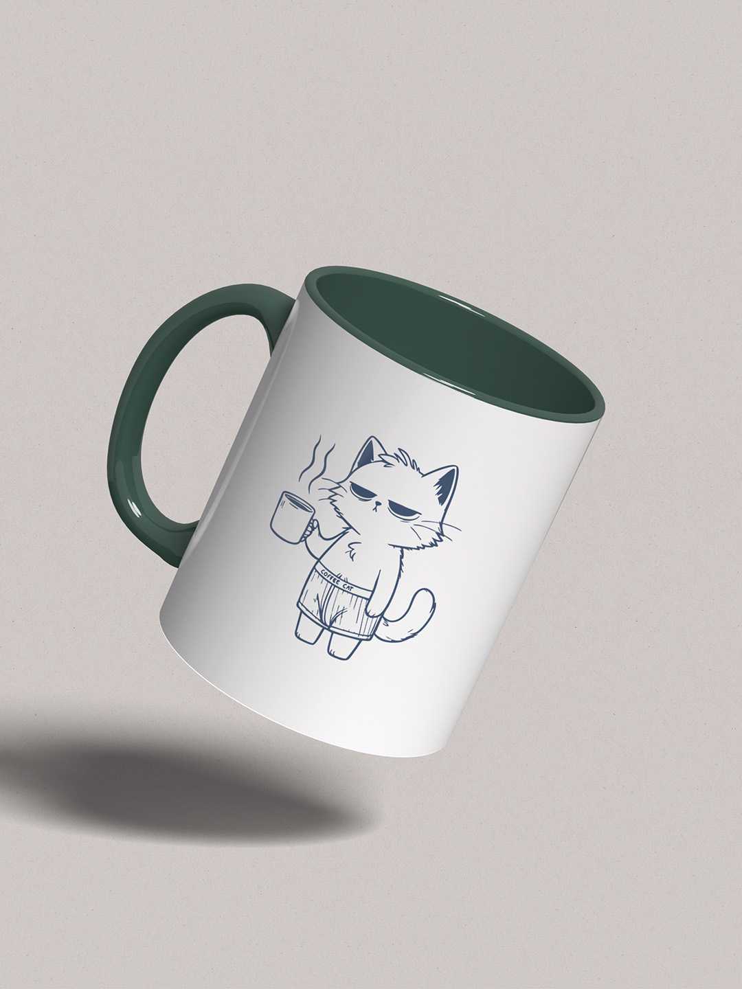 GRUMPY CAT Graphic Printed Ceramic Mug