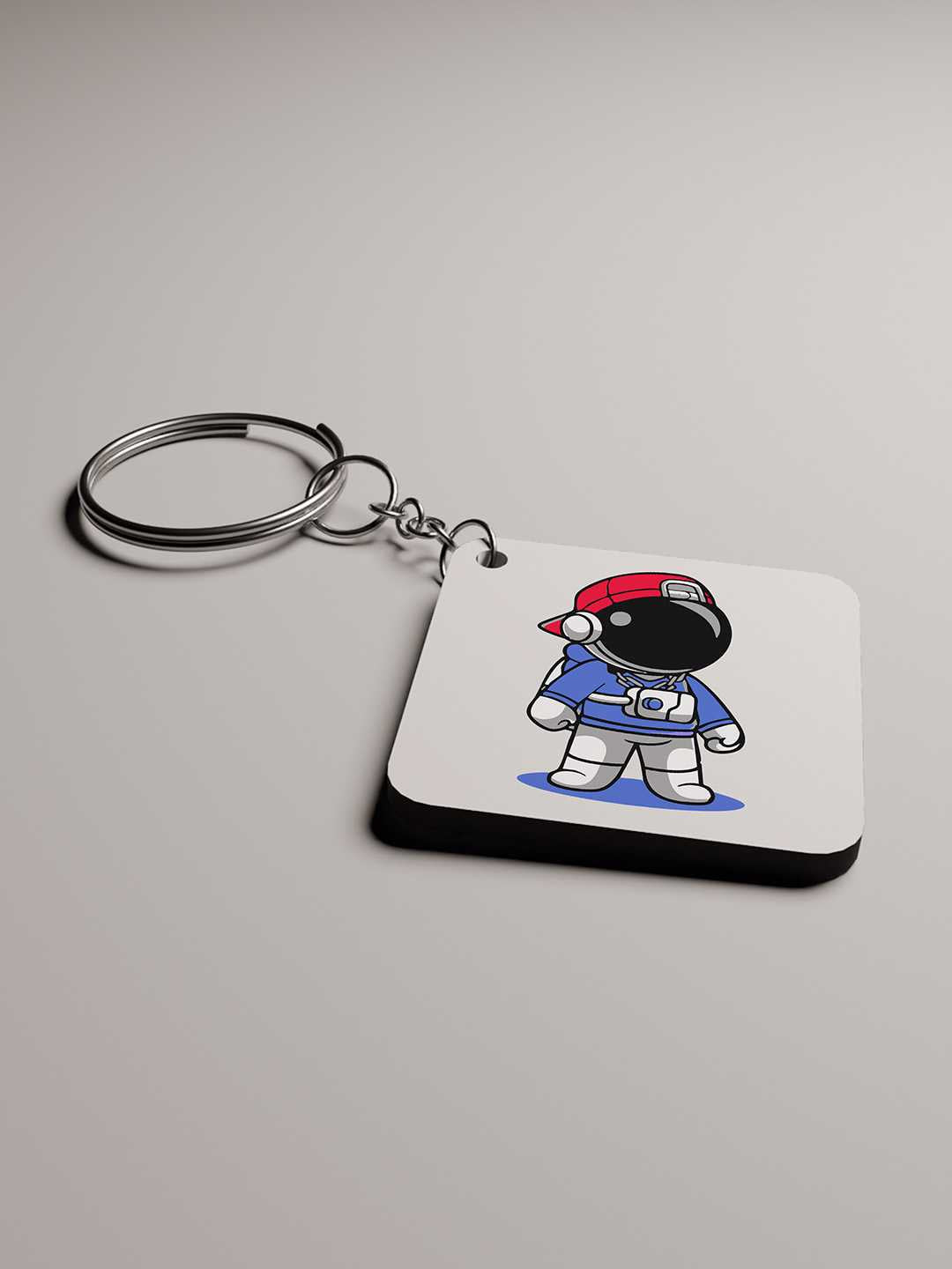 Astronaut Graphic Keychain