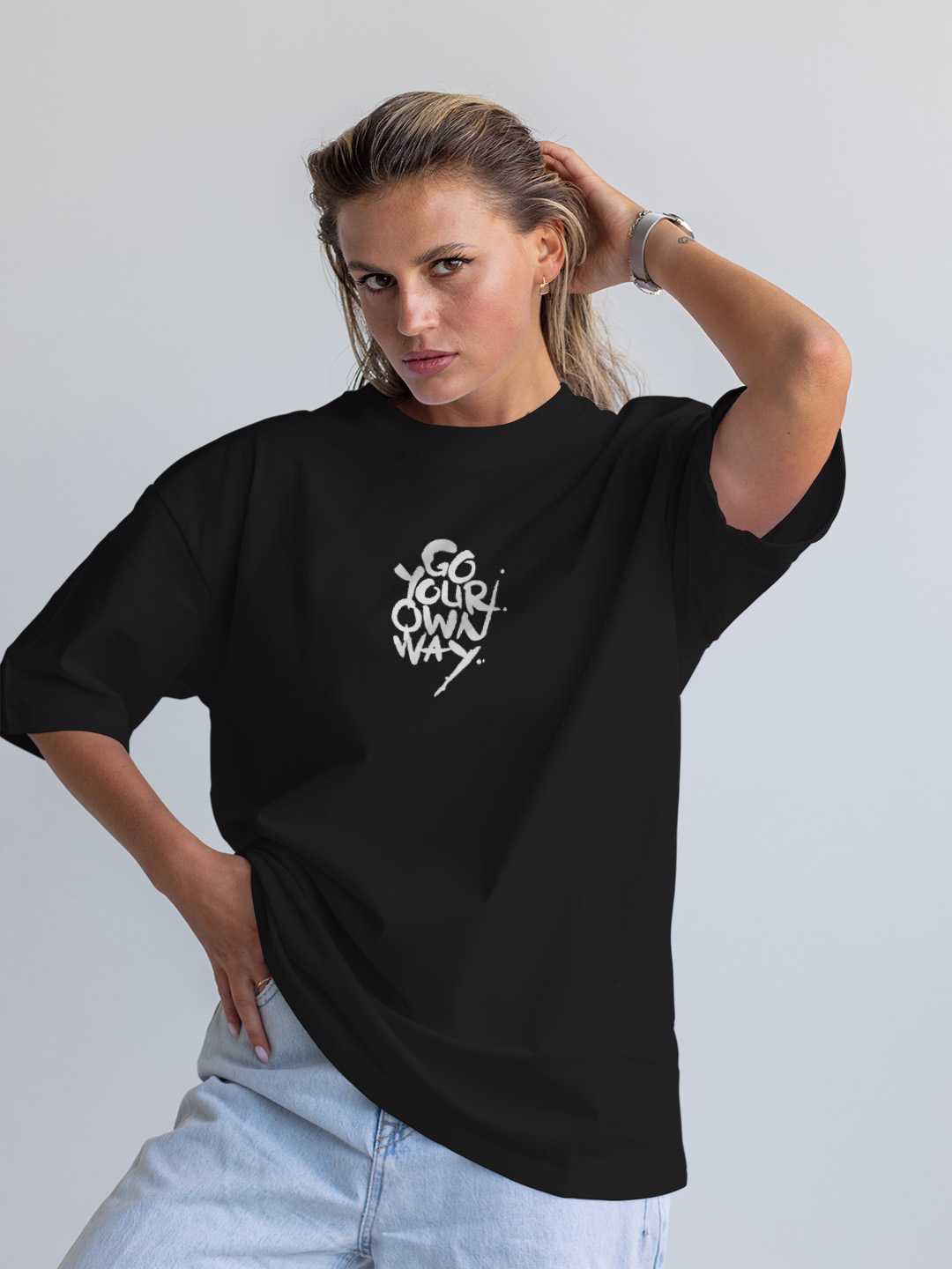 Go Your Own Way Oversized Tee