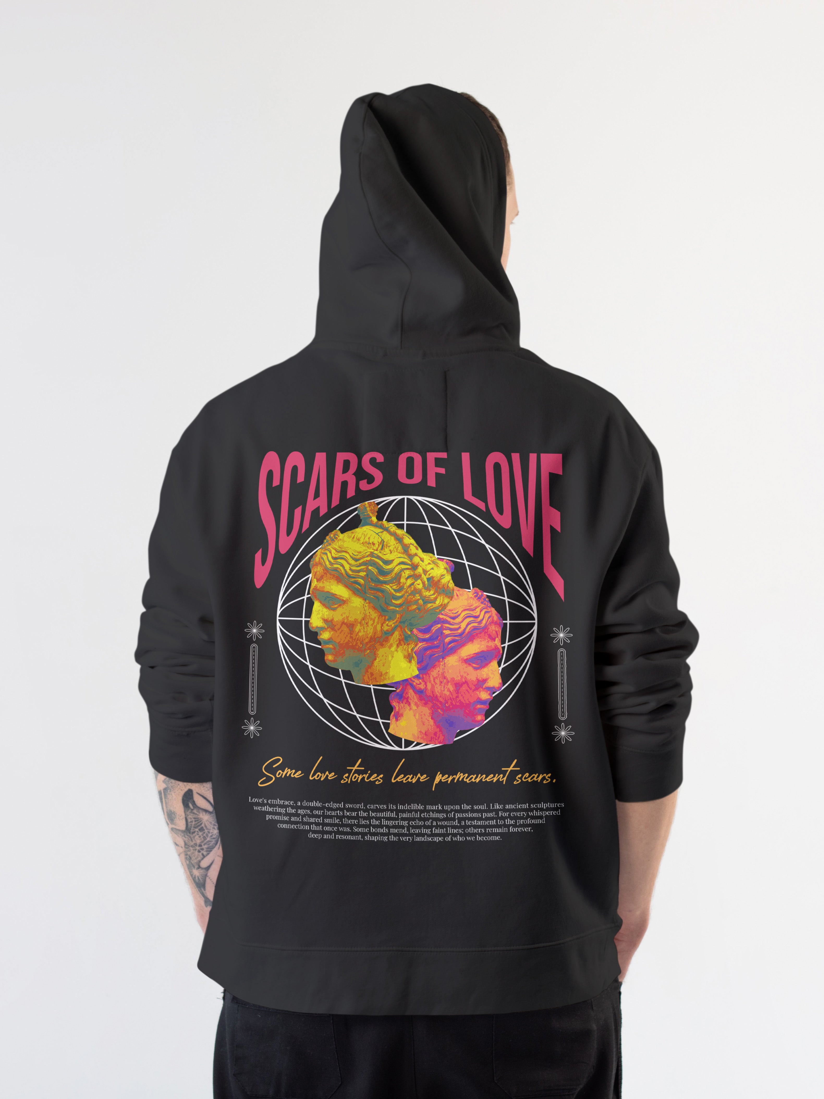 Scars of Love Pullover Hoodie