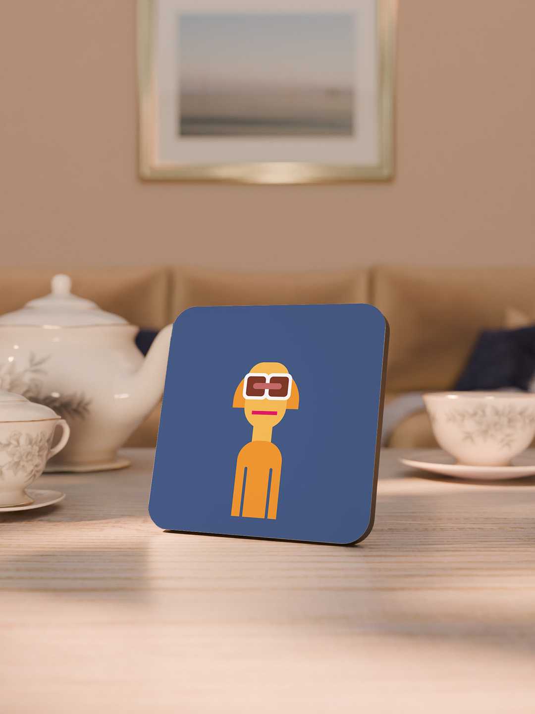 The Chill Peeps Graphic Coasters - Pack of 6