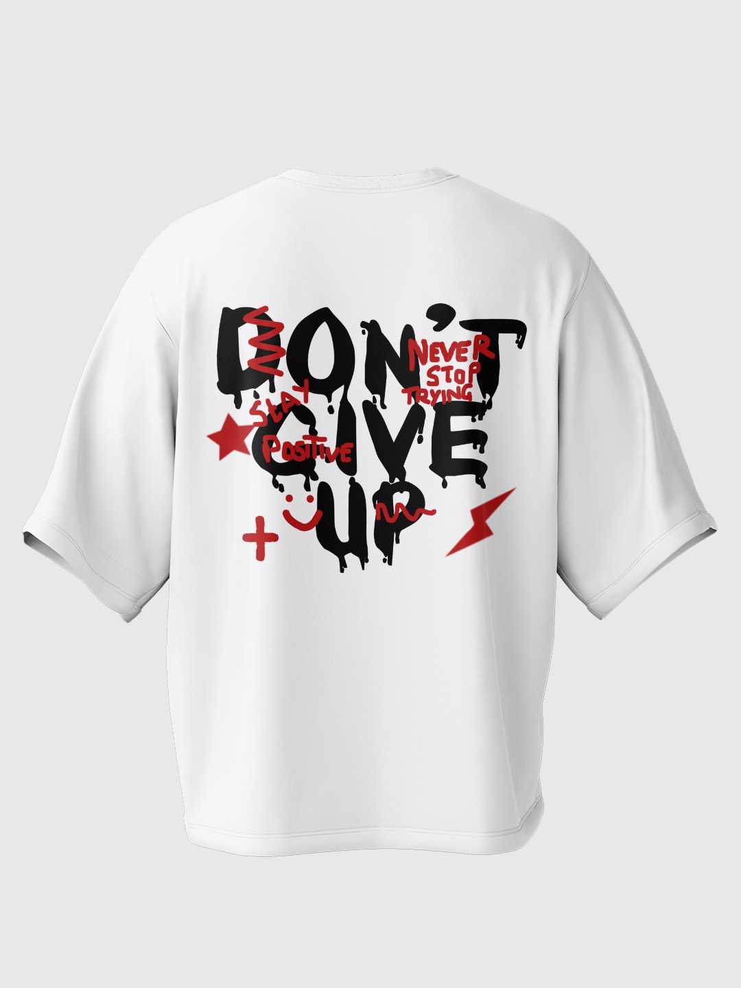 Don't Give Up Oversized Tee