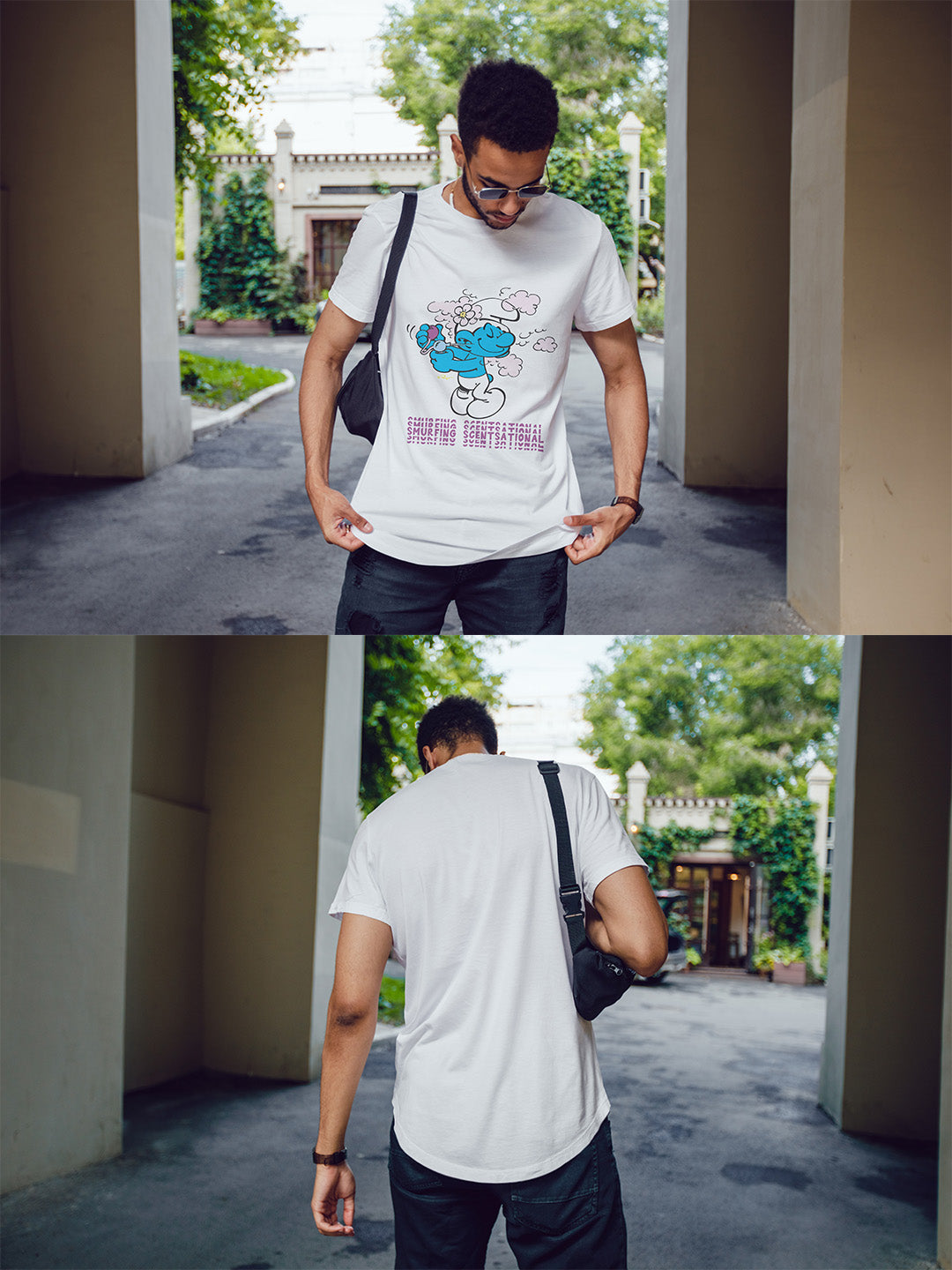 Scentsational Smurfs Regular Graphic Tee