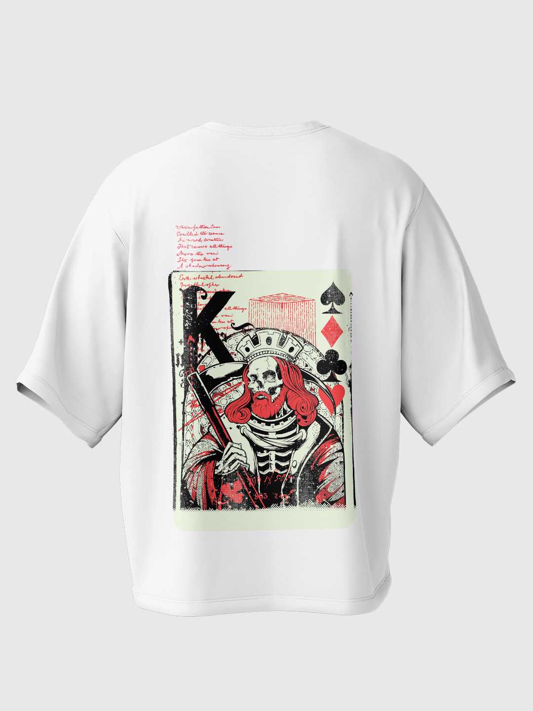 King of Spade Oversized Tee