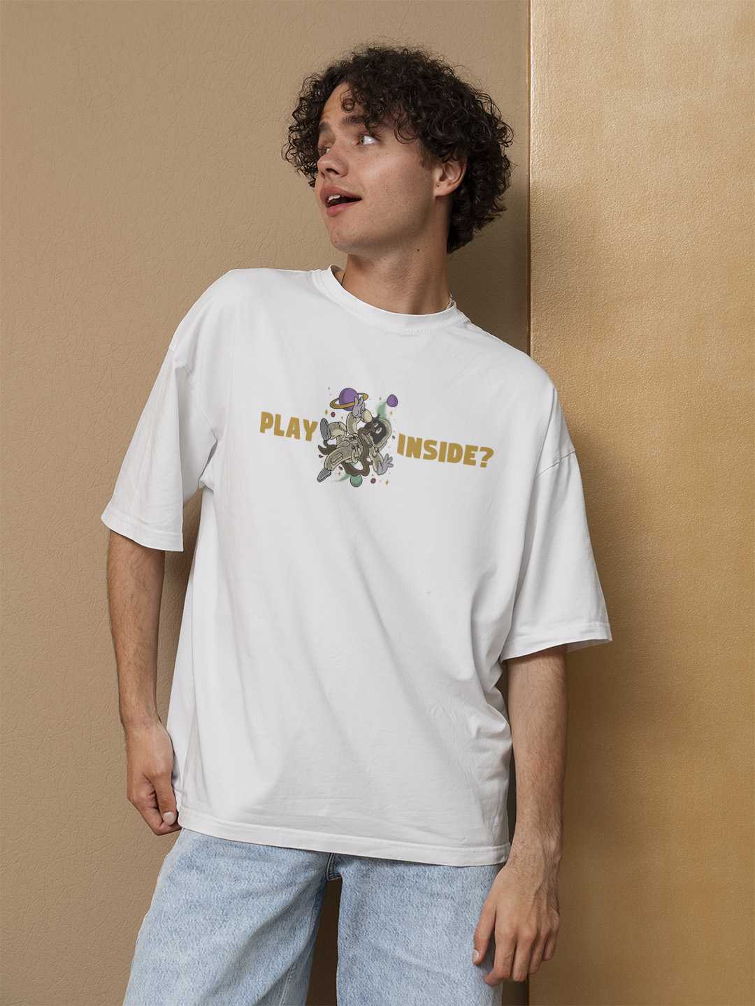 Play Inside Oversized Tee