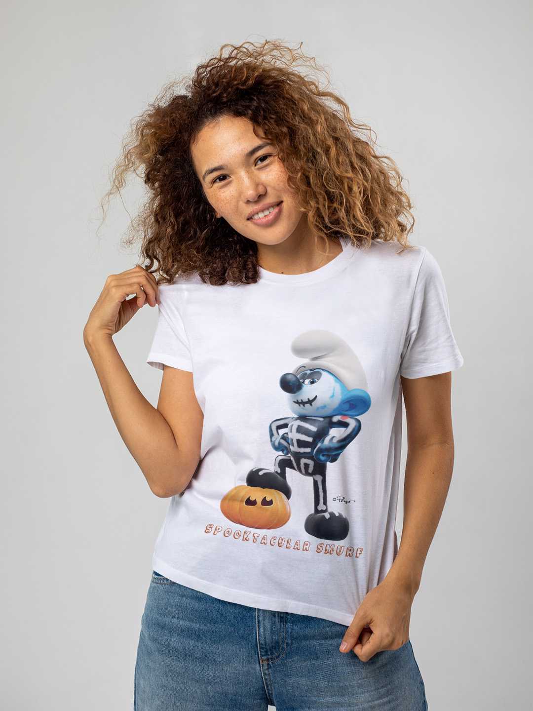 Spooktacular Smurf Regular Graphic Tee