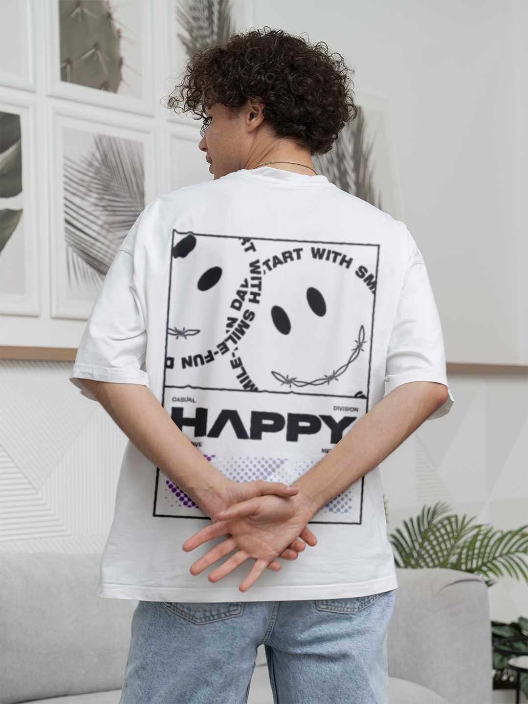 Happy Oversized Tee