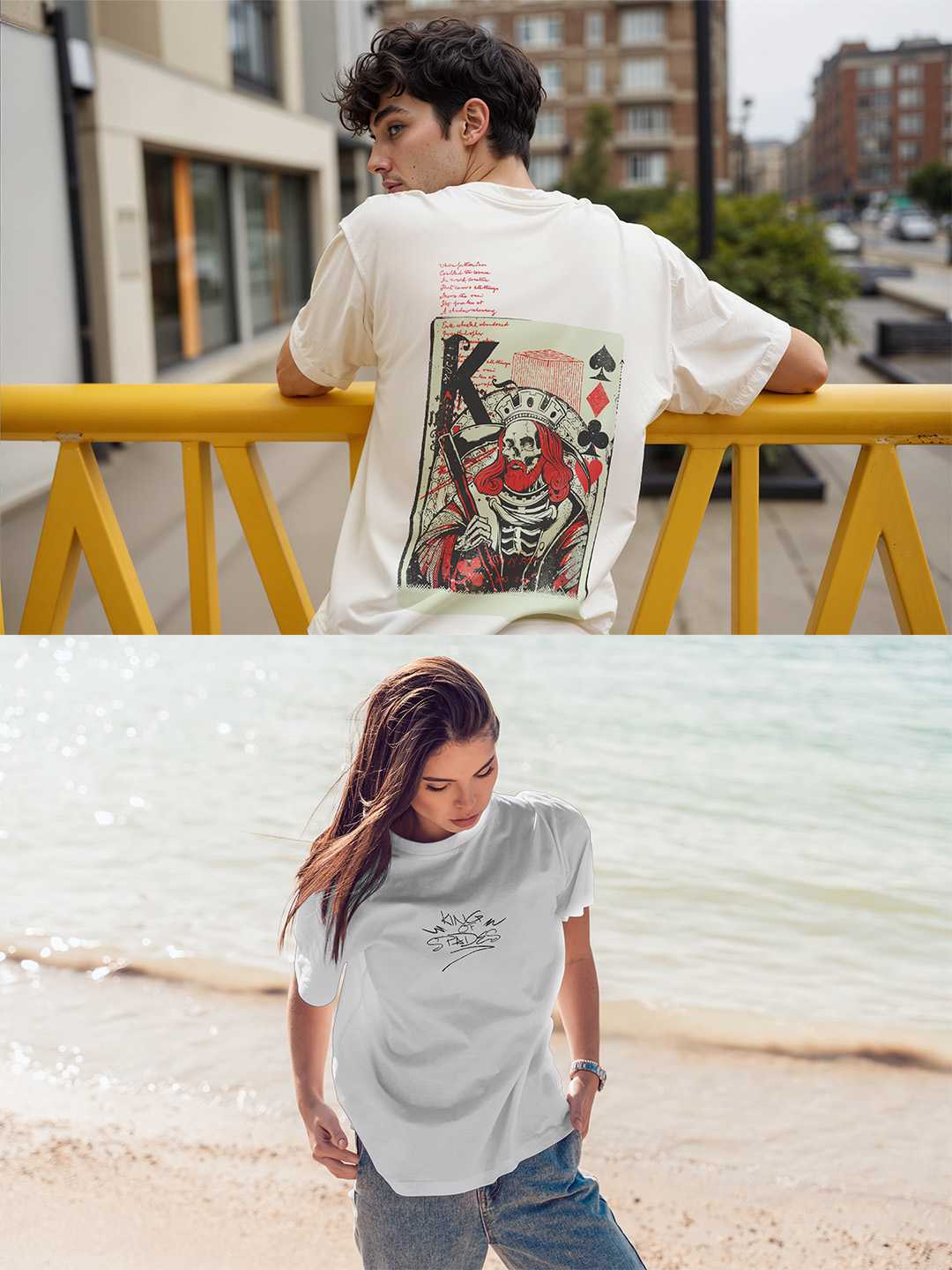 King of Spade Oversized Tee