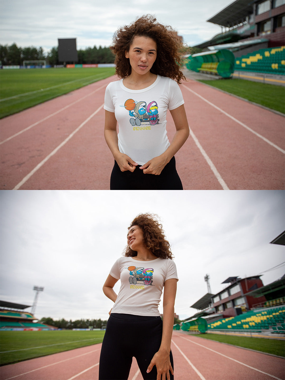 Swooosh Smurf Regular Graphic Tee