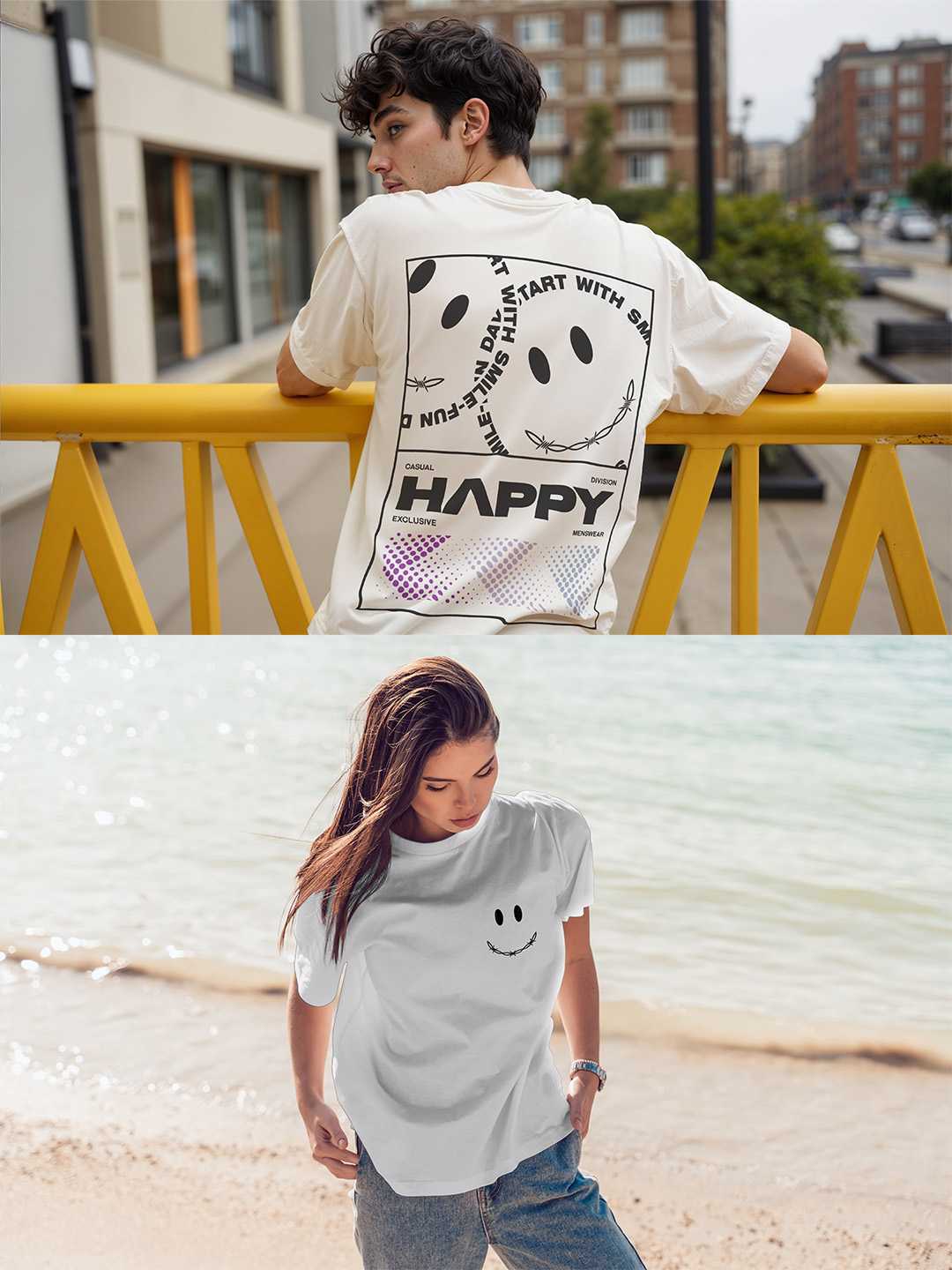 Happy Oversized Tee