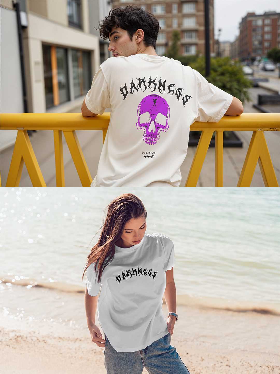 Darkness Oversized Tee