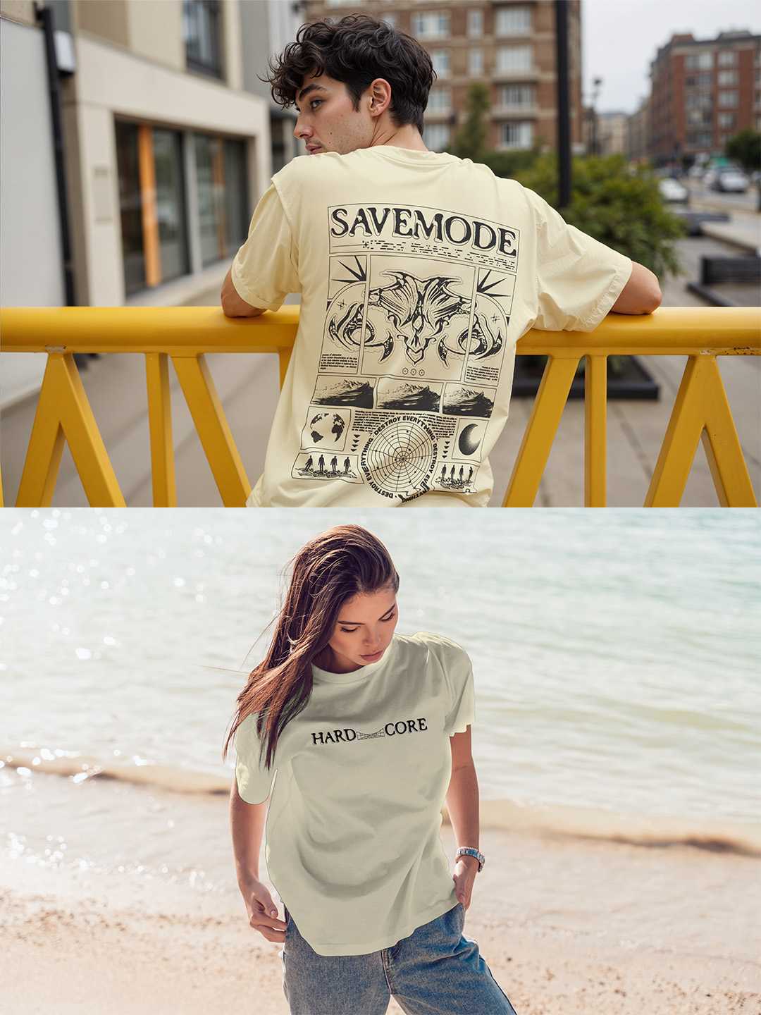 Hardcore Savemode Oversized Tee