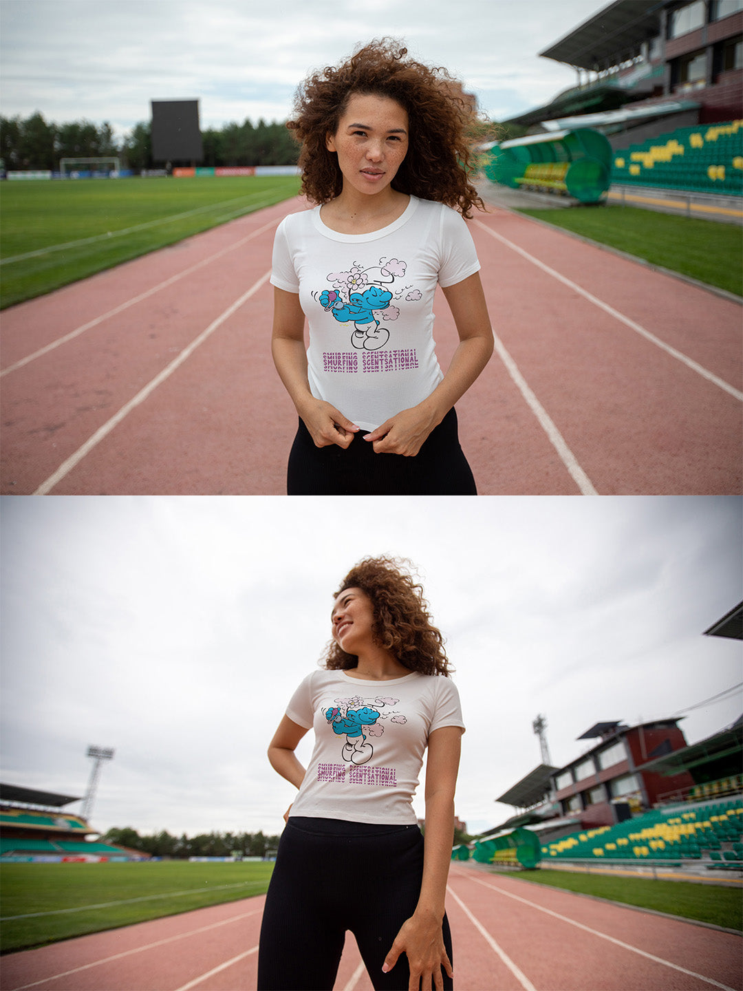 Scentsational Smurfs Regular Graphic Tee