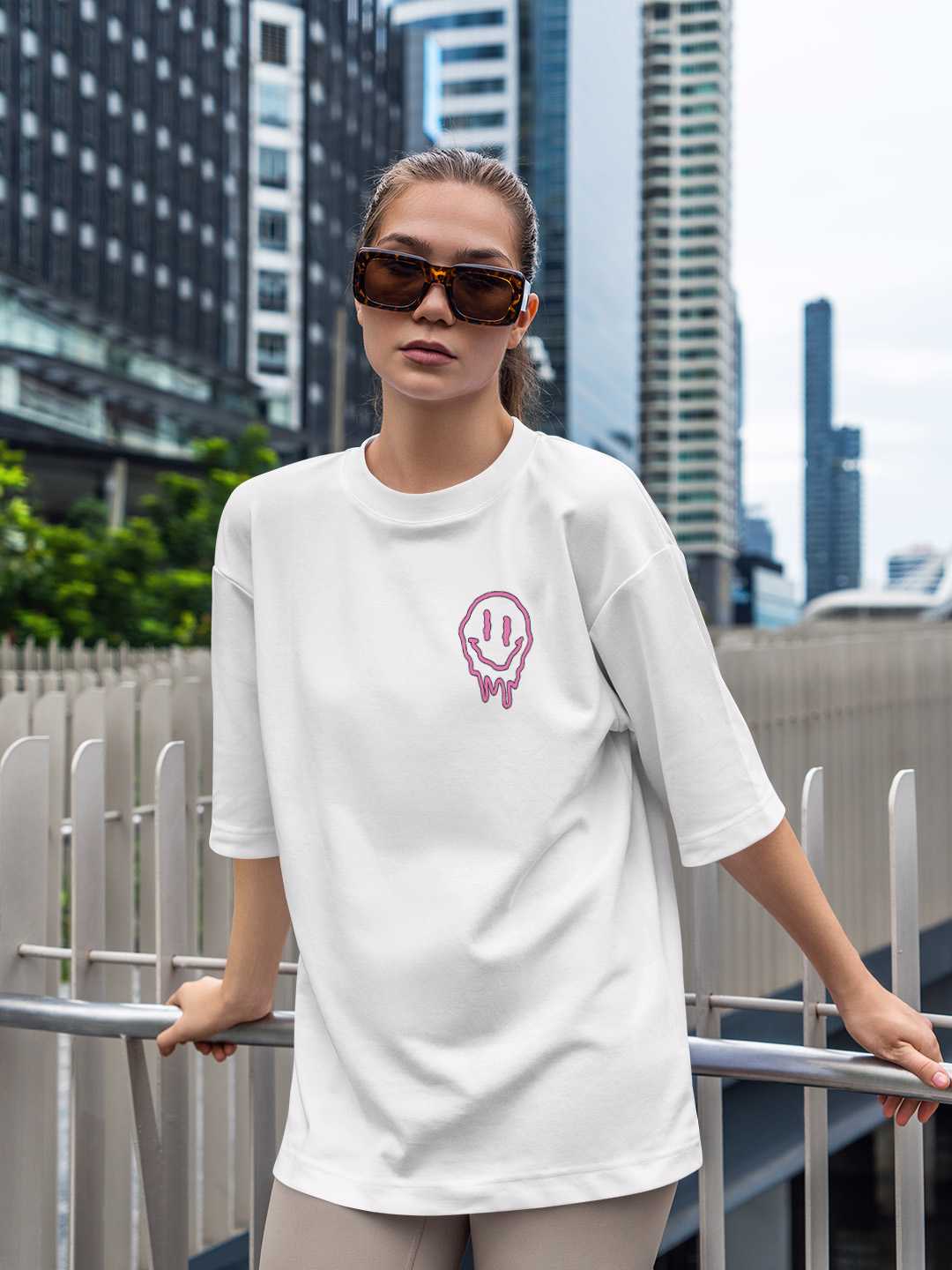 Good Vibes Oversized Tee