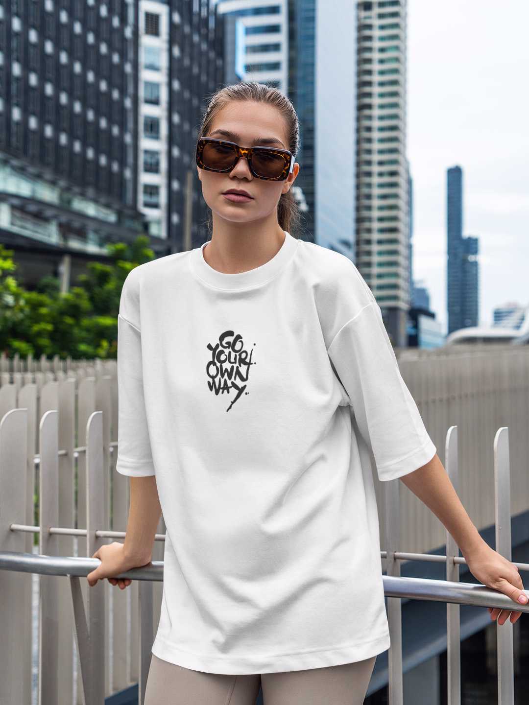 Go Your Own Way Oversized Tee