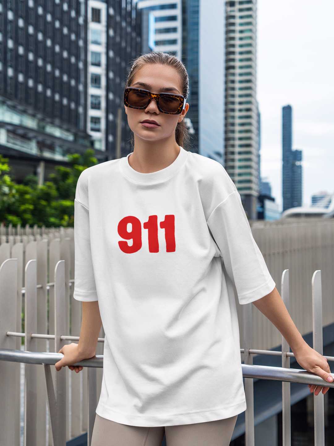 Sports Car 911 Oversized Tee