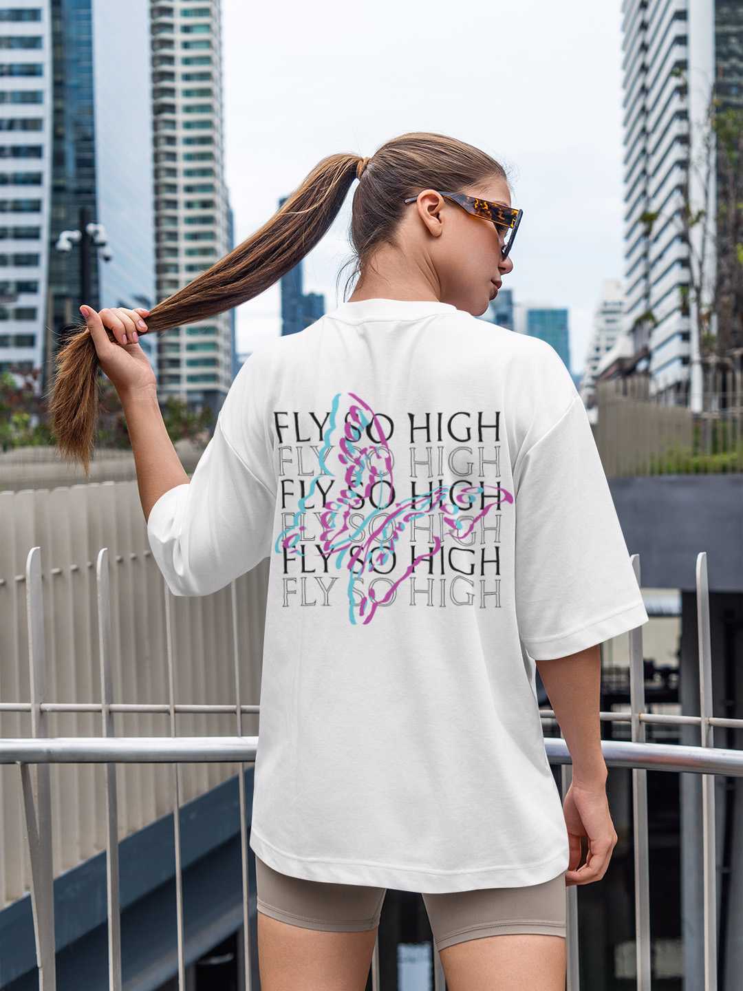 Fly So High Oversized Tee