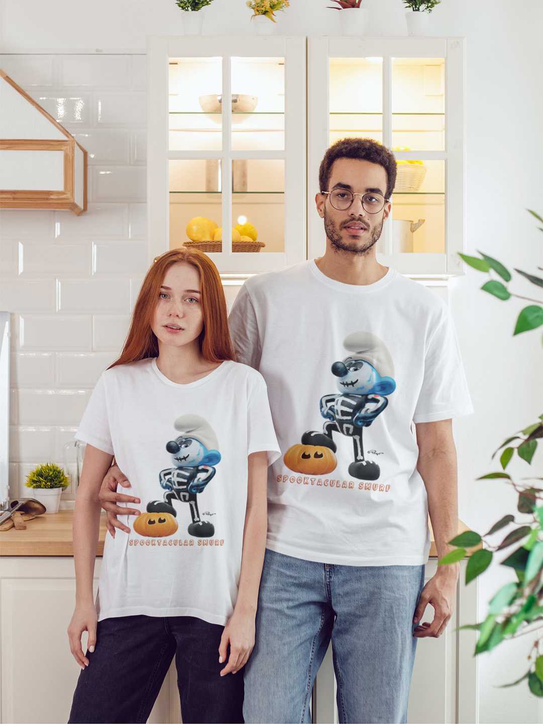 Spooktacular Smurf Regular Graphic Tee