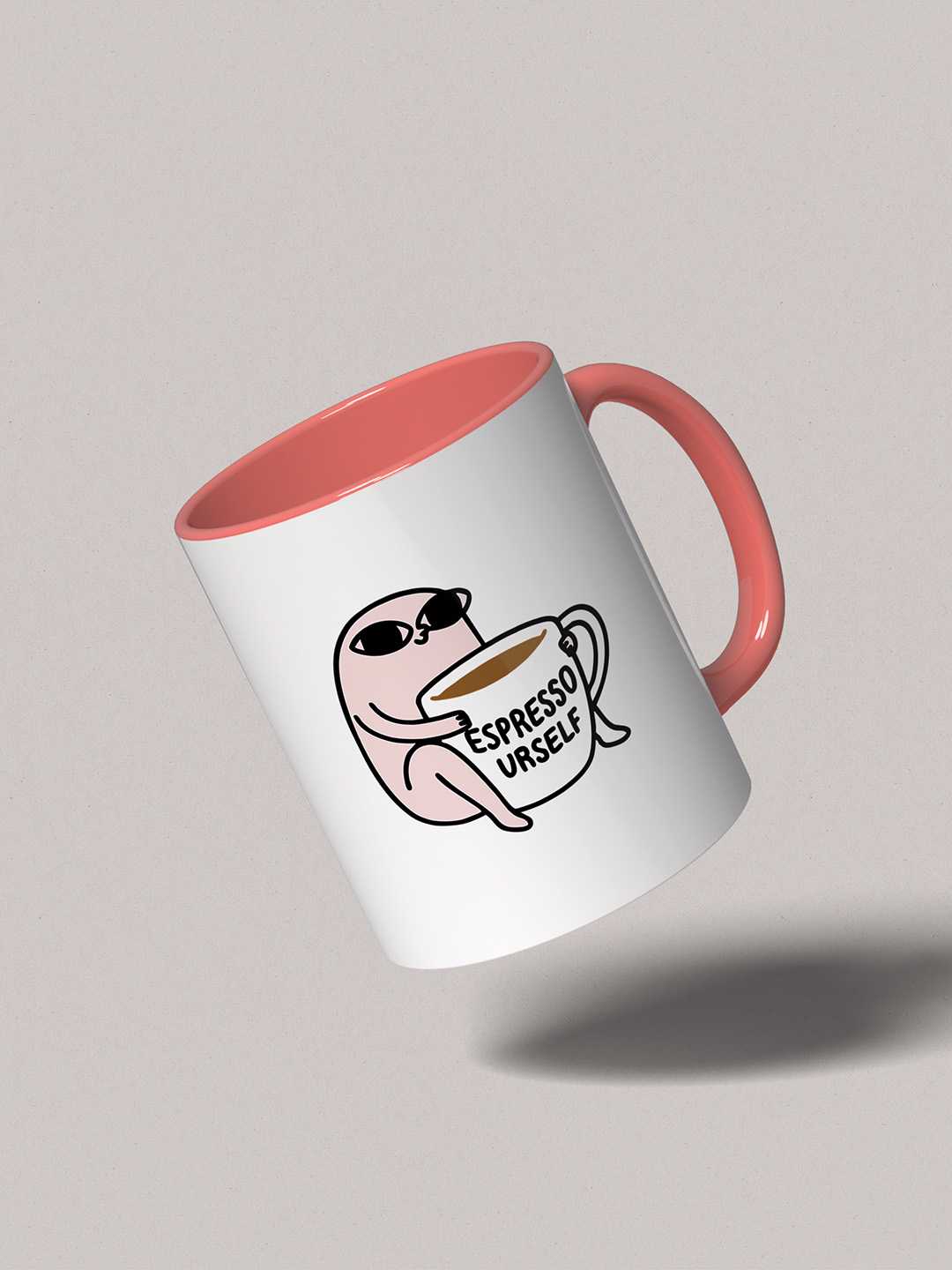 Espresso Urself Graphic Printed Ceramic Mug