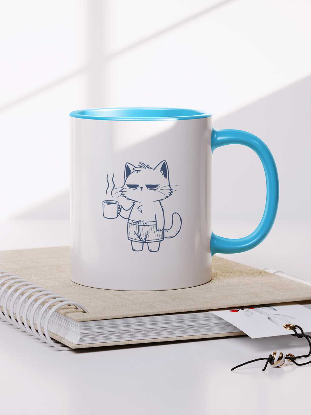 GRUMPY CAT Graphic Printed Ceramic Mug