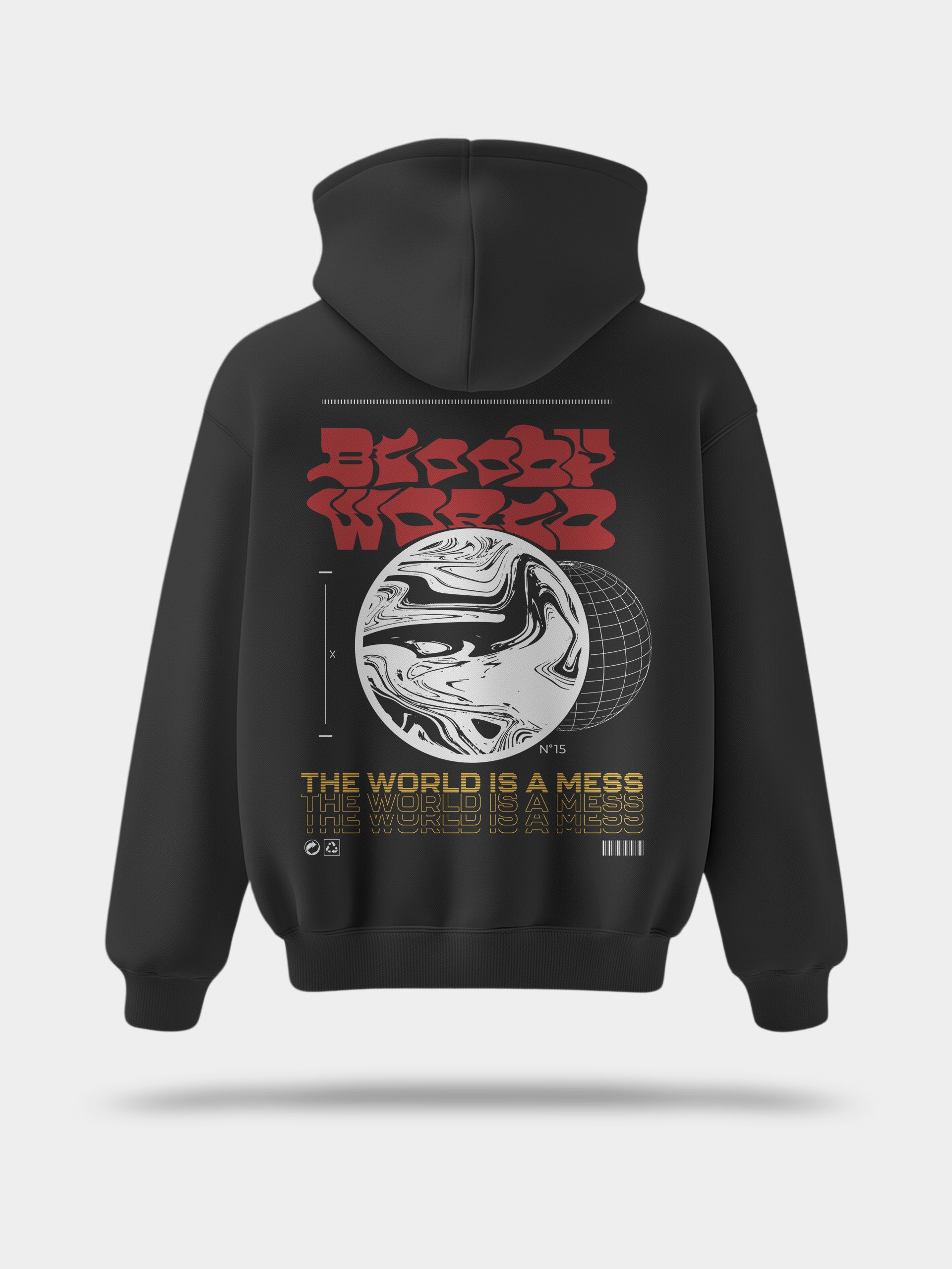 Bloody World Pullover Hoodie