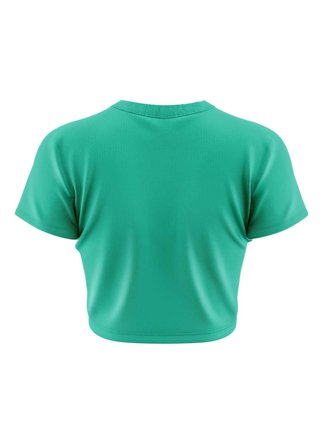 Sea Green Solid Baby Tee