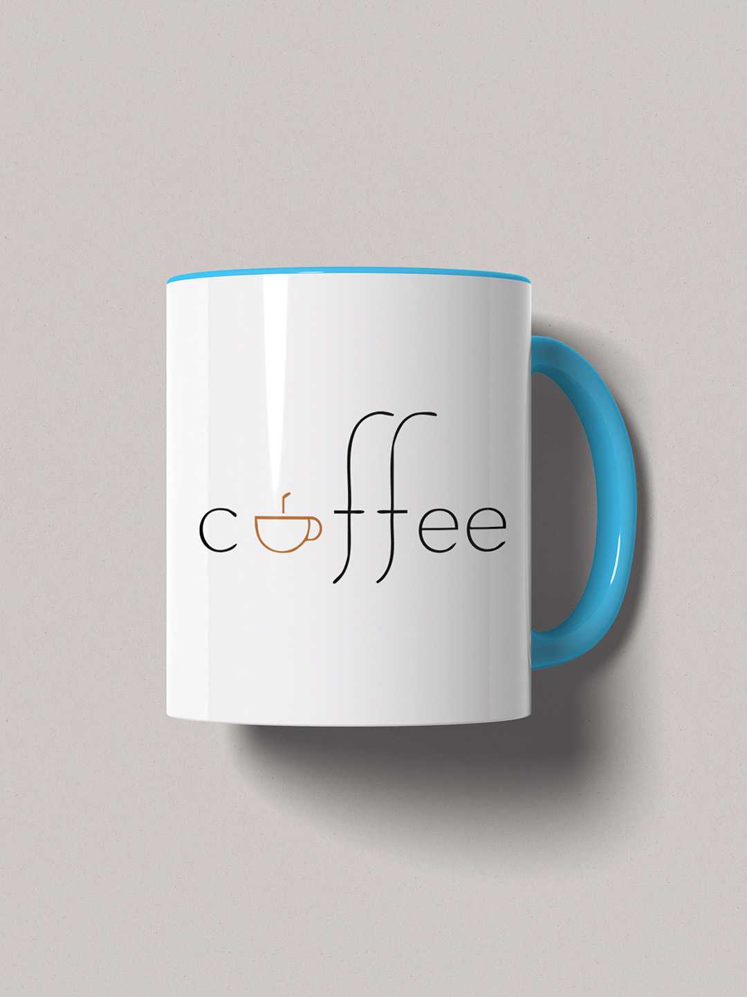 COFFEE Graphic Printed Ceramic Mug