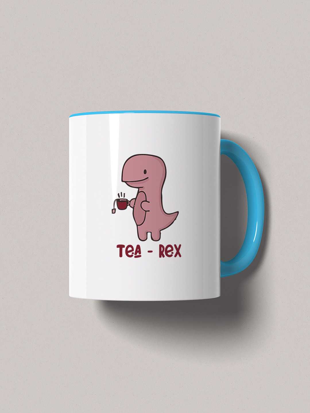 TEA-REX Graphic Printed Ceramic Mug
