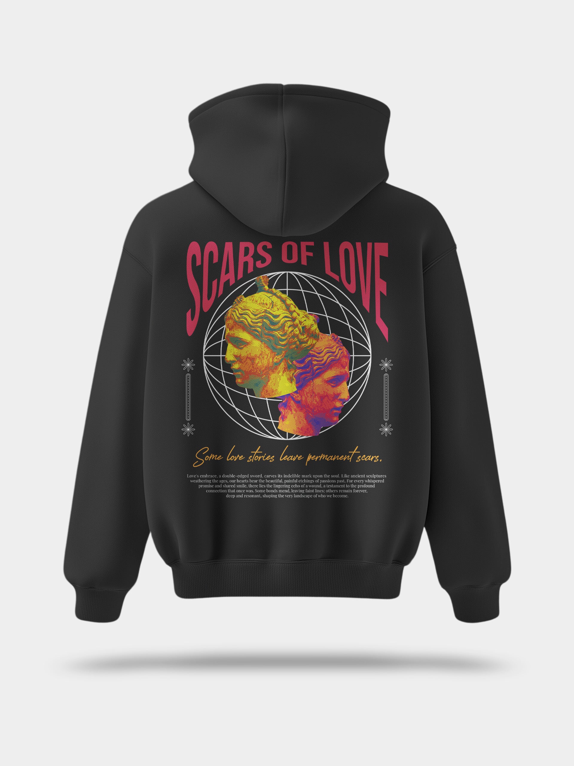 Scars of Love Pullover Hoodie