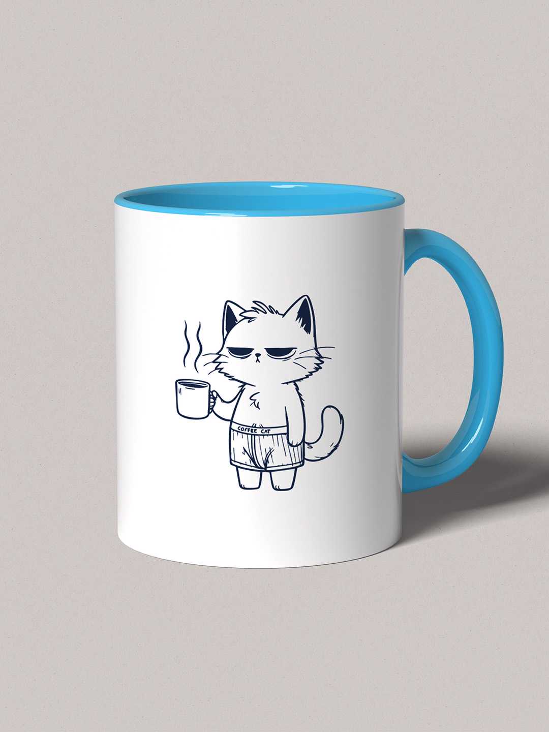 GRUMPY CAT Graphic Printed Ceramic Mug