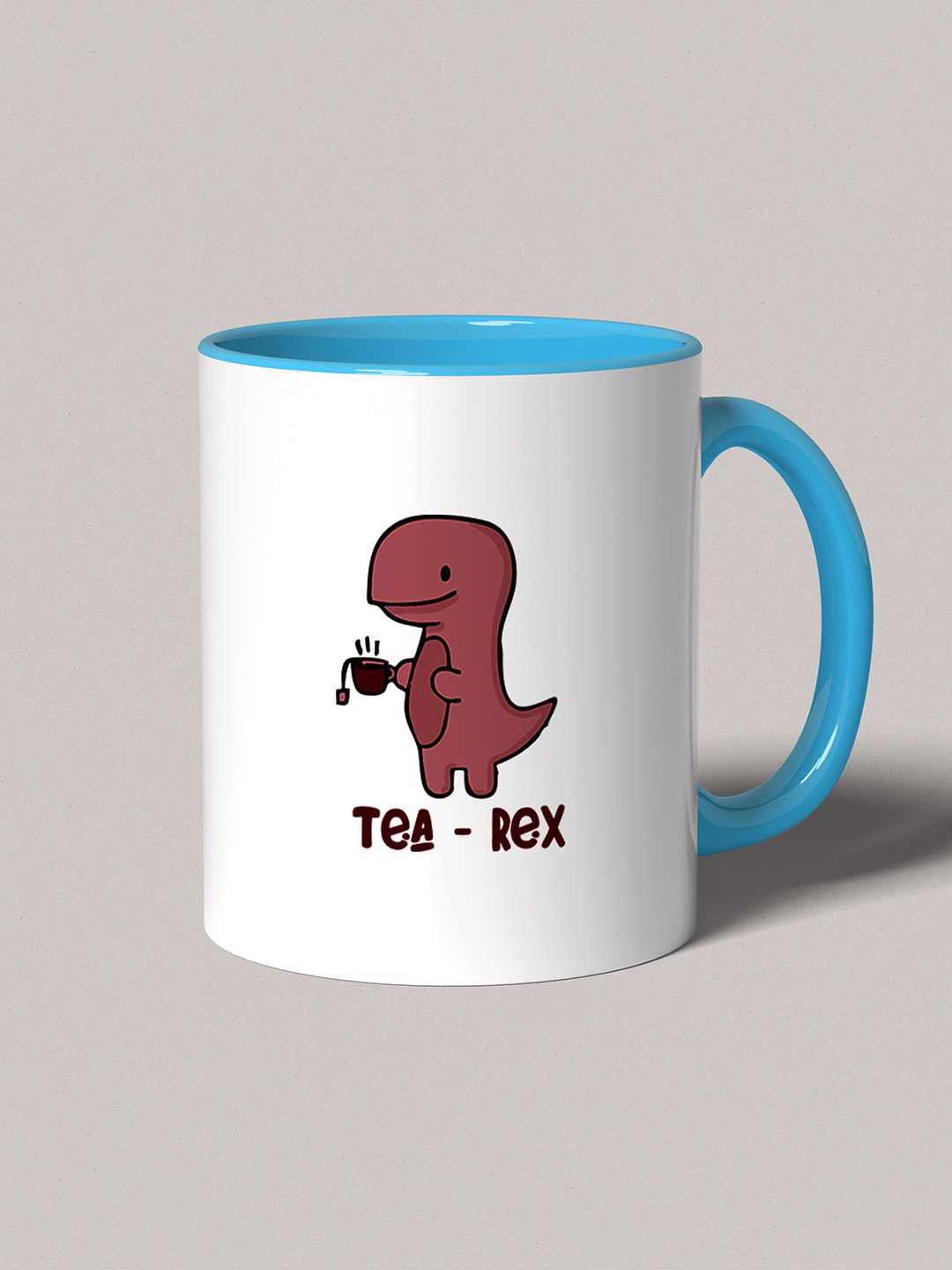 TEA-REX Graphic Printed Ceramic Mug