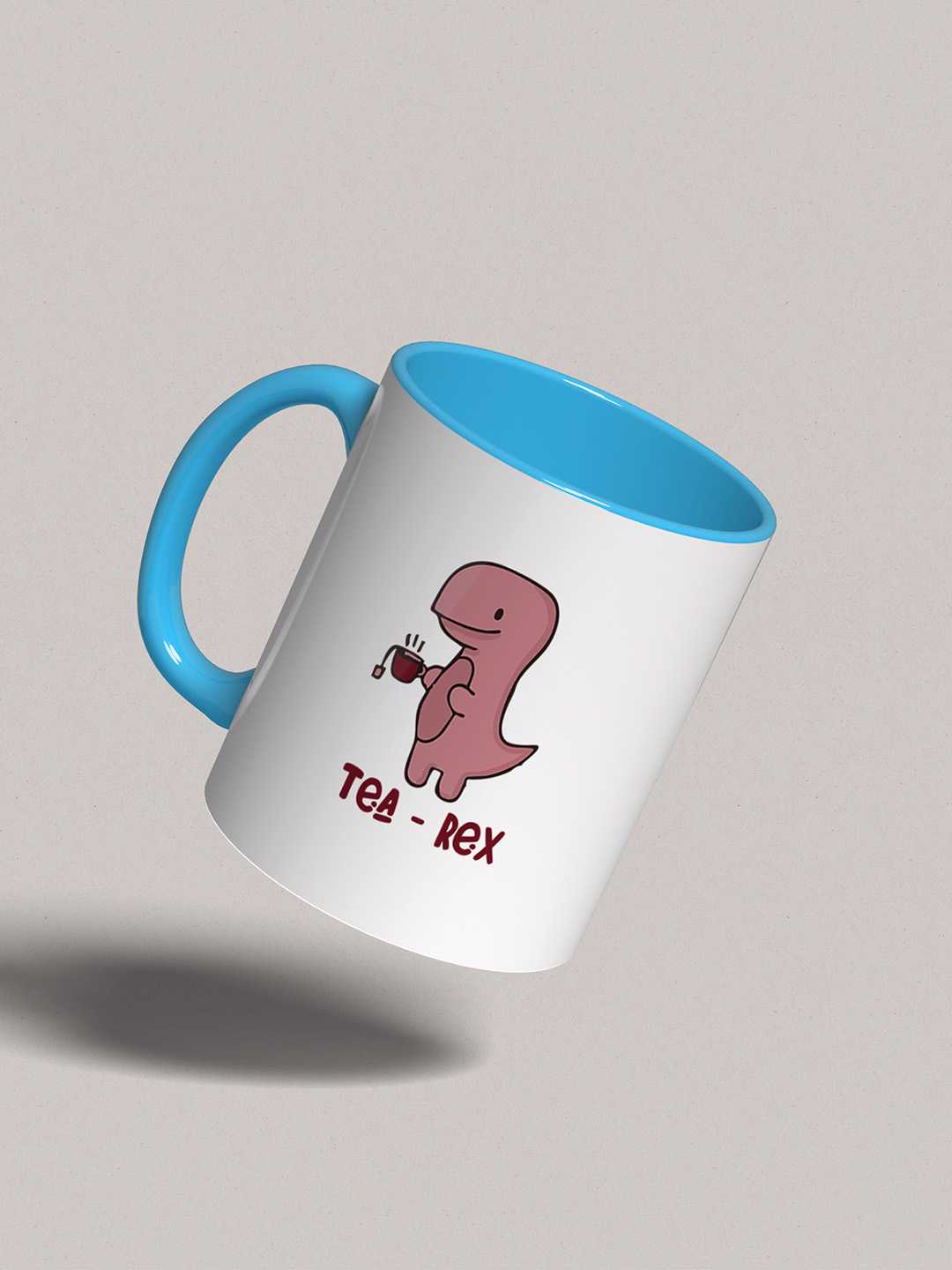 TEA-REX Graphic Printed Ceramic Mug
