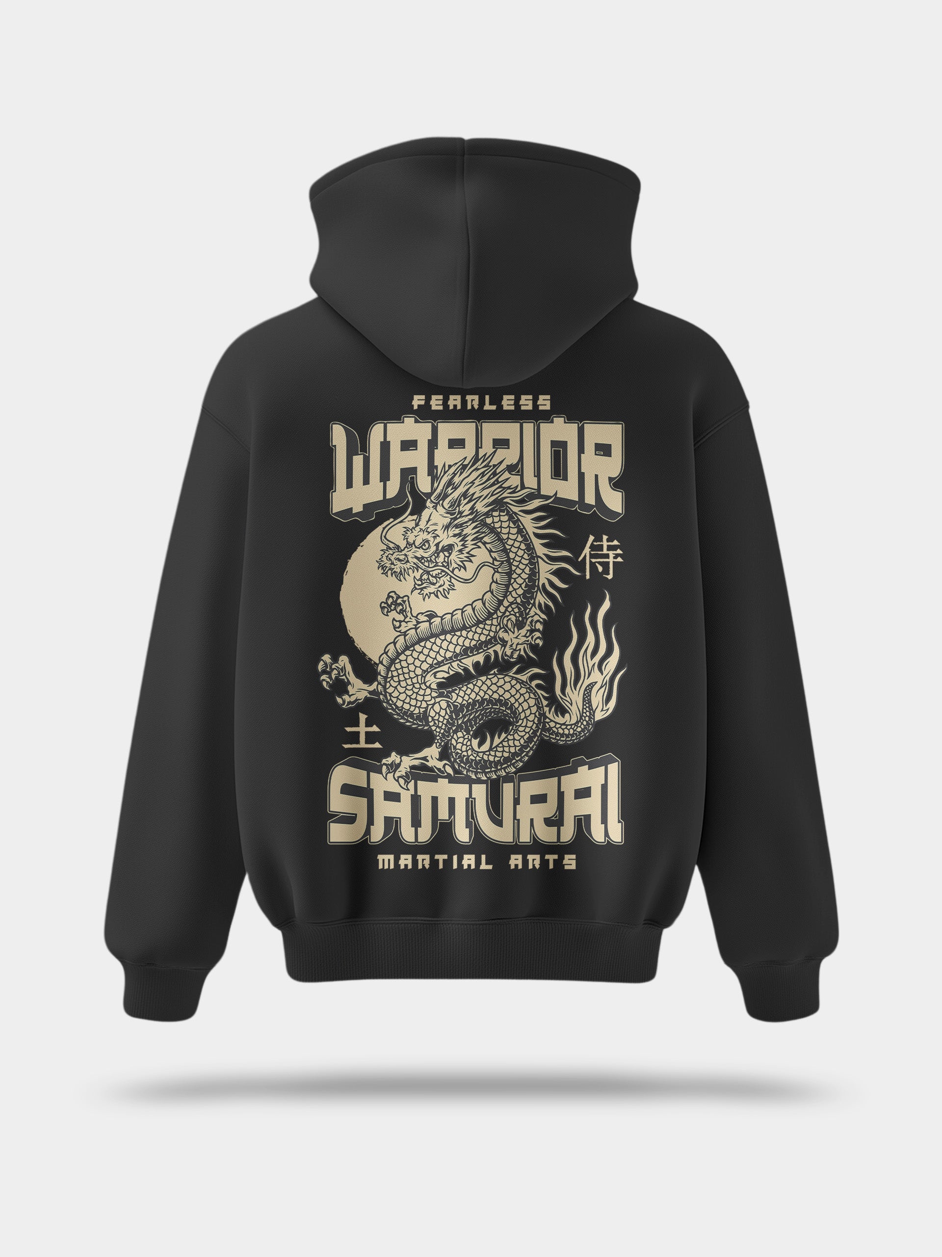 Warrior Samurai Pullover Hoodie