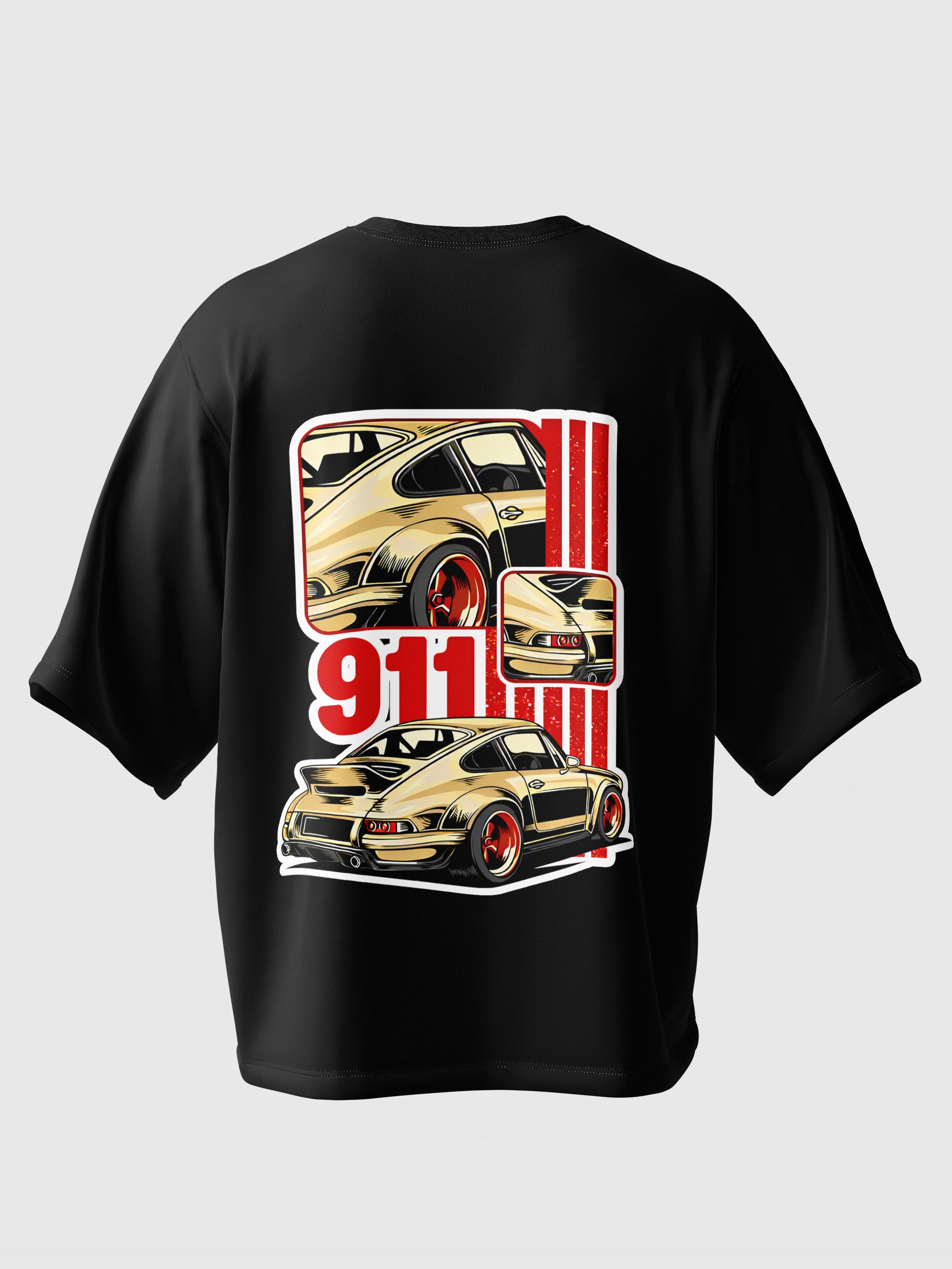 Sports Car 911 Oversized Tee