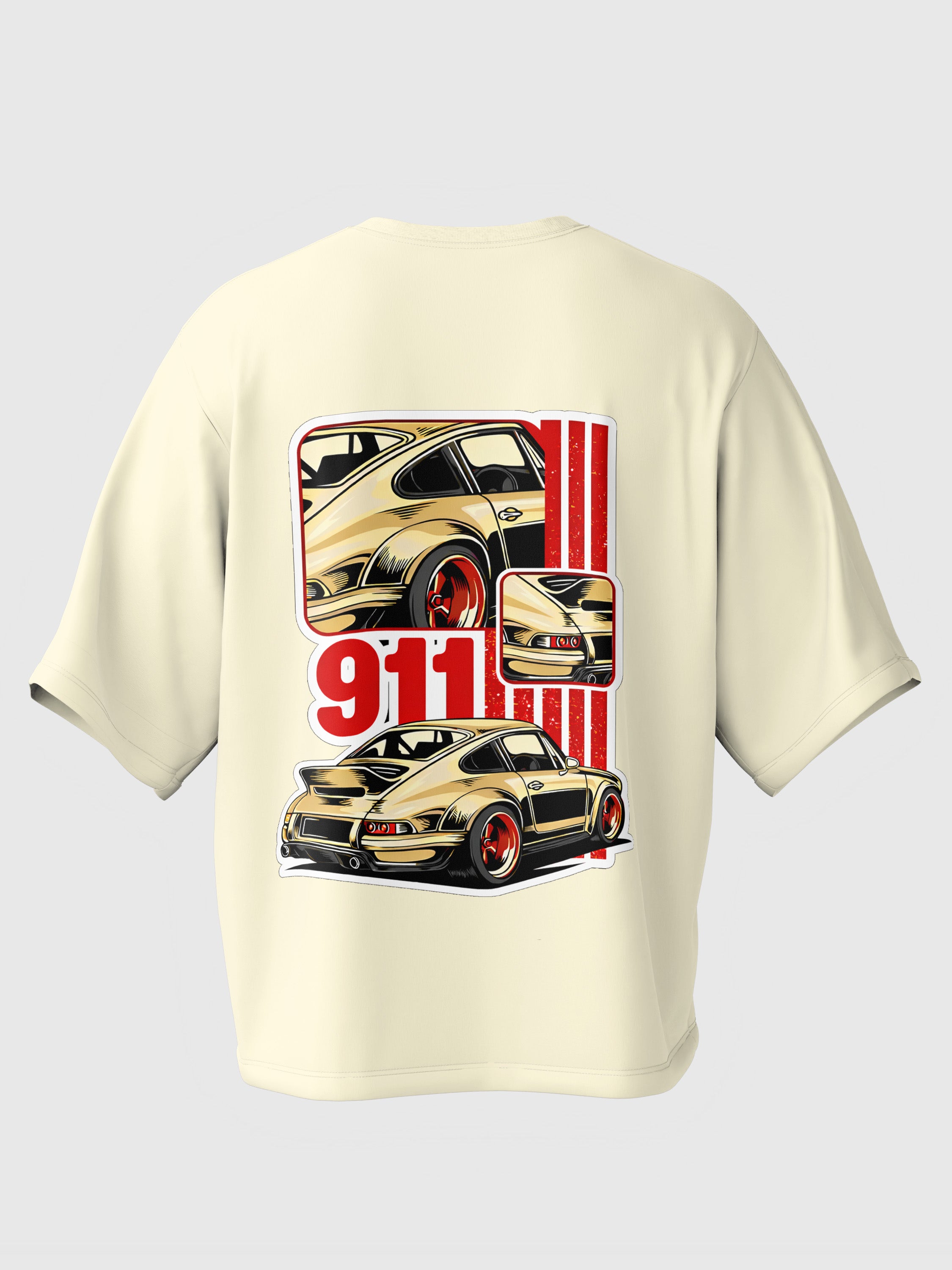 Sports Car 911 Oversized Tee