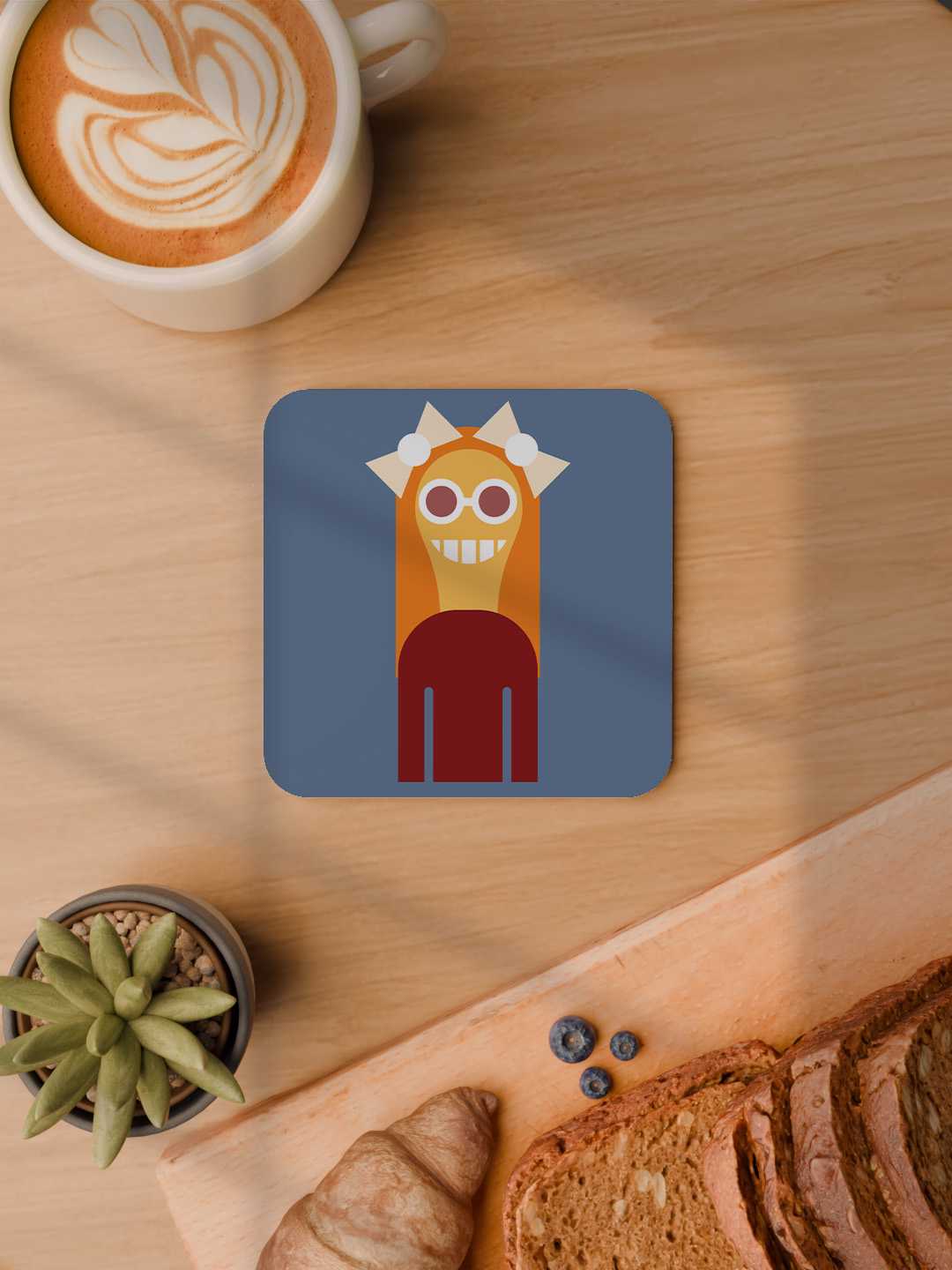 The Chill Peeps Graphic Coasters - Pack of 6