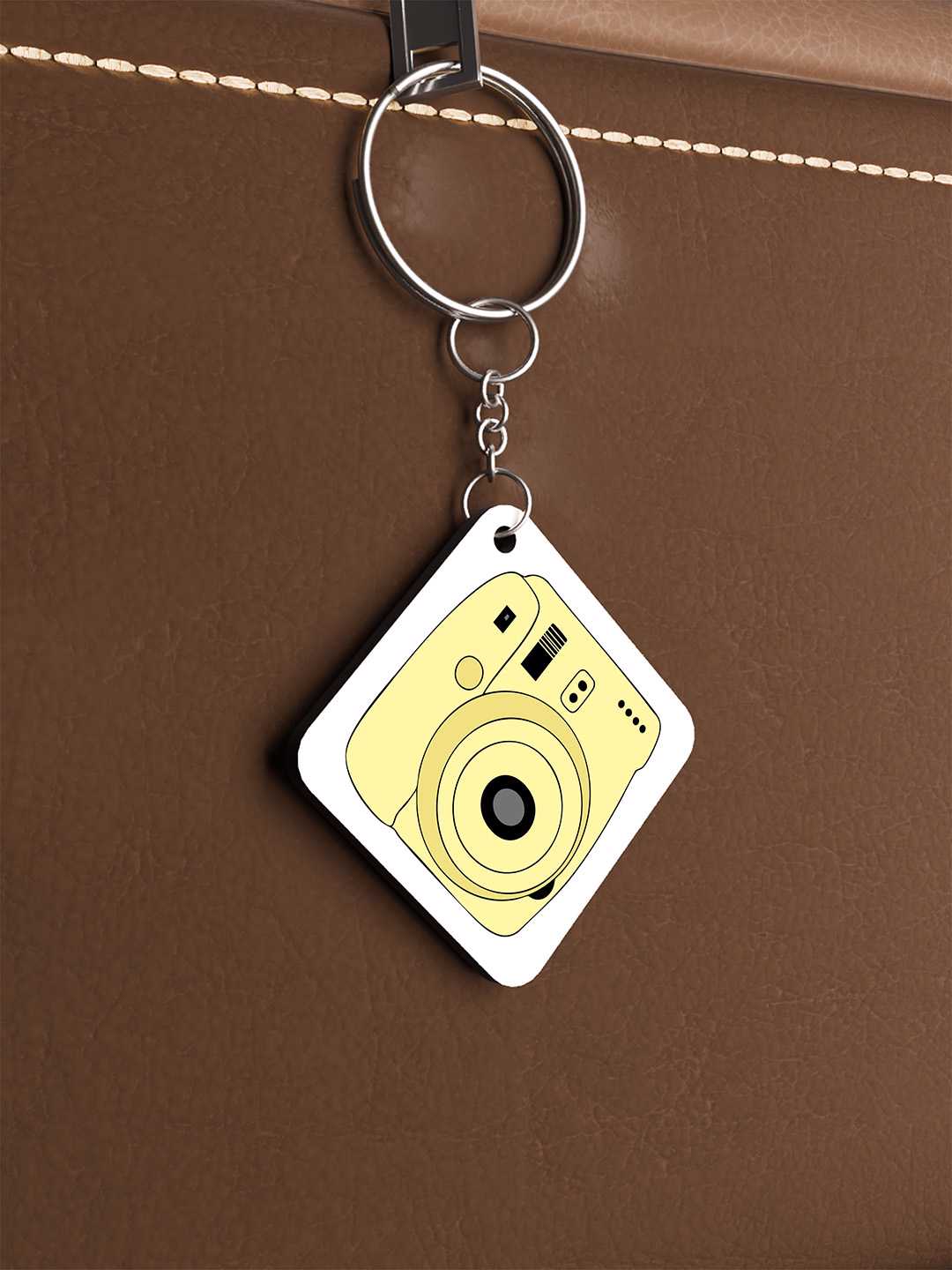 InstaX Camera Graphic Keychain