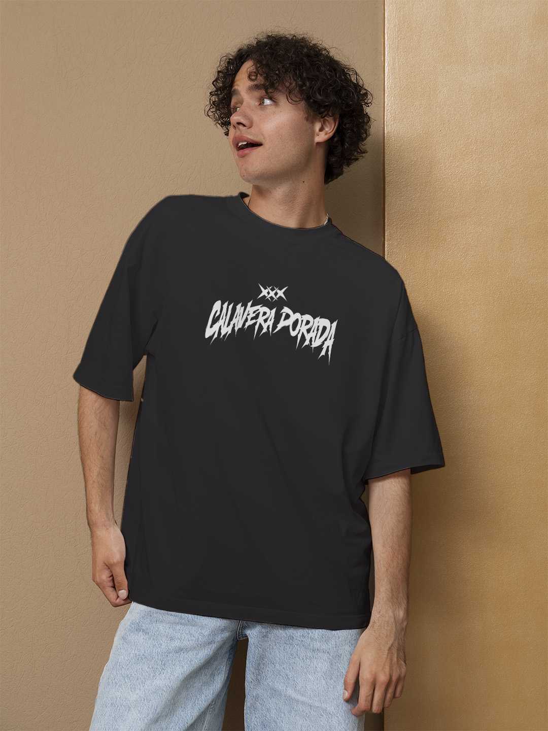 Calavera Dorada Oversized Tee