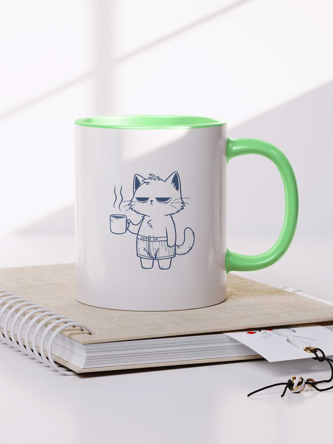 GRUMPY CAT Graphic Printed Ceramic Mug